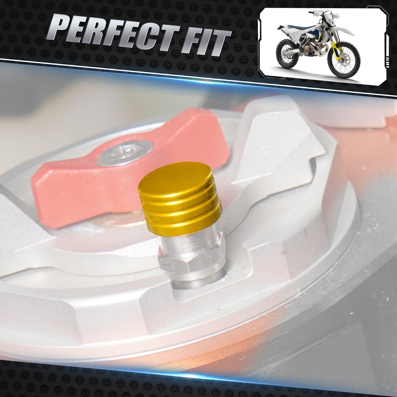 M4x0.7mm Fork Air Bleeder Valves For KTM 350 EXCF 2012-2015