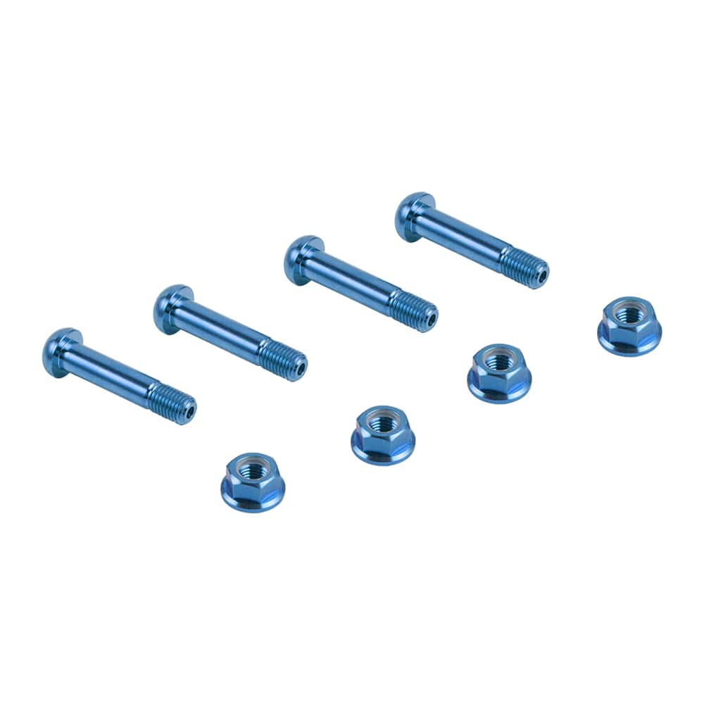 4PCS Front Shock Mount Bolts & Lock Nuts For Yamaha RAPTOR 700 2006-2020