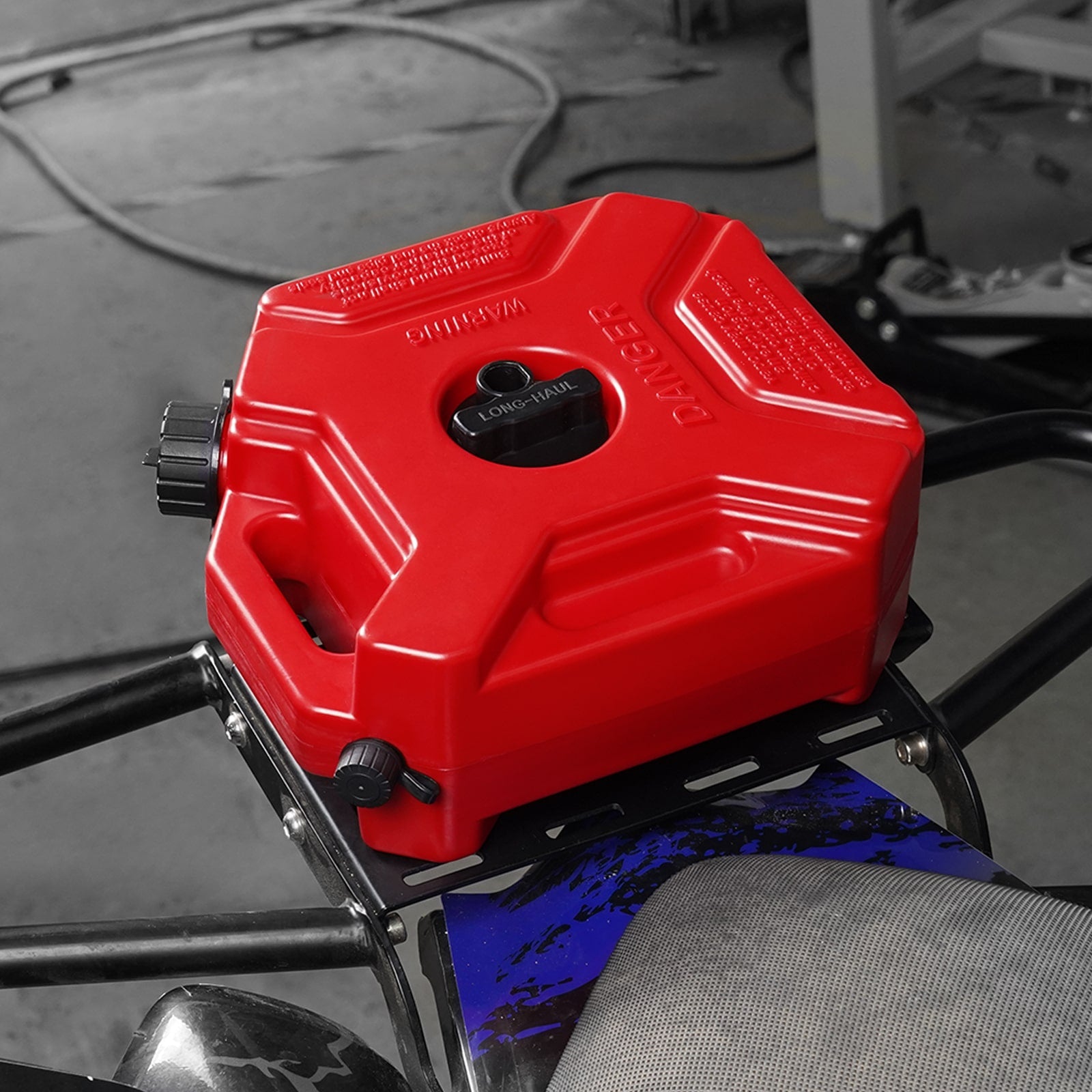 1.3GL/5L Portable Gas Fuel Tank Jerry Can Tank Oil Containers For ATV UTV Motorcycle Car