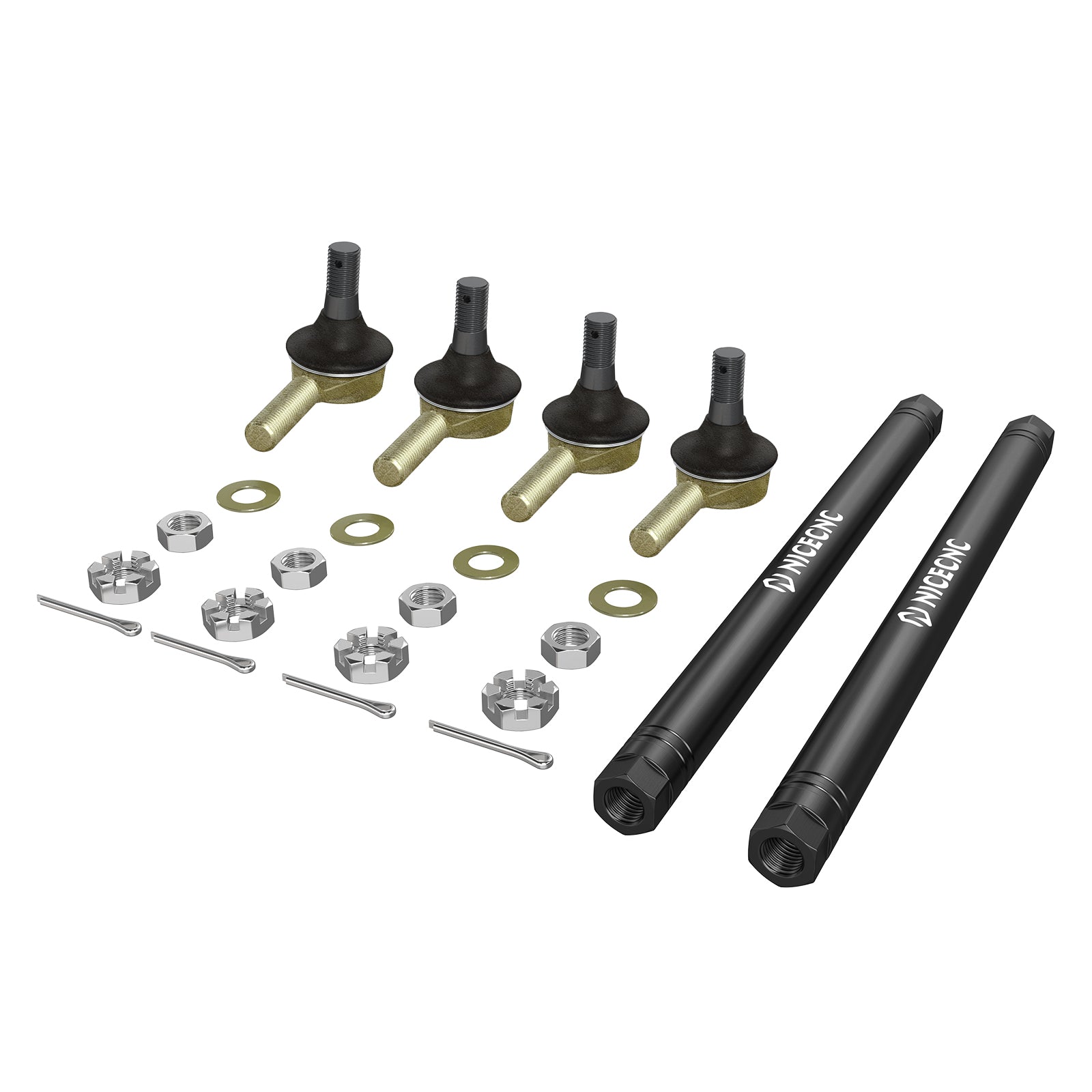 ATV Tie Rod Ends Tierod Ball Joints Upgrade Kit For Yamaha Blaster 200 1988-2006