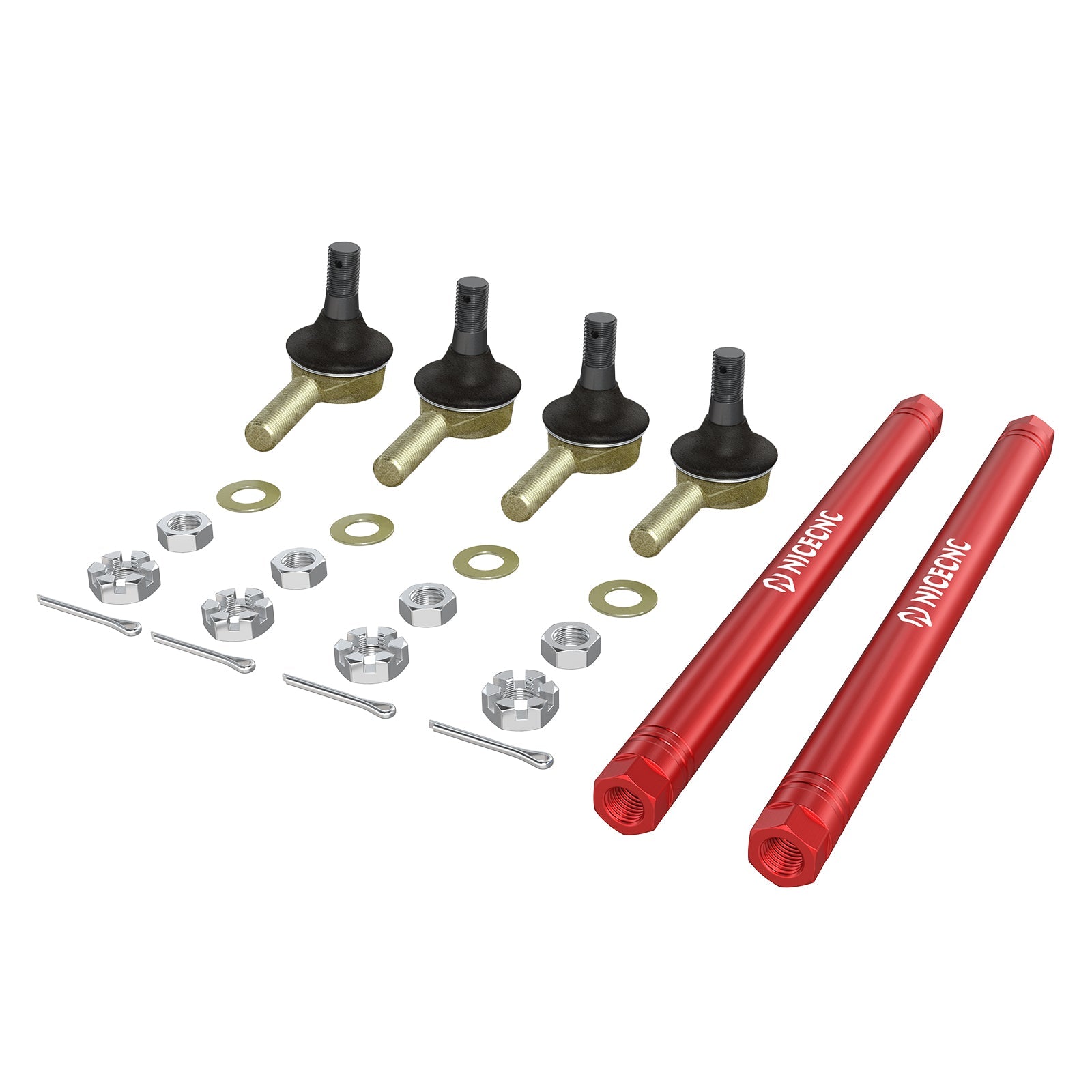 ATV Tie Rod Ends Tierod Ball Joints Upgrade Kit For Yamaha Blaster 200 1988-2006