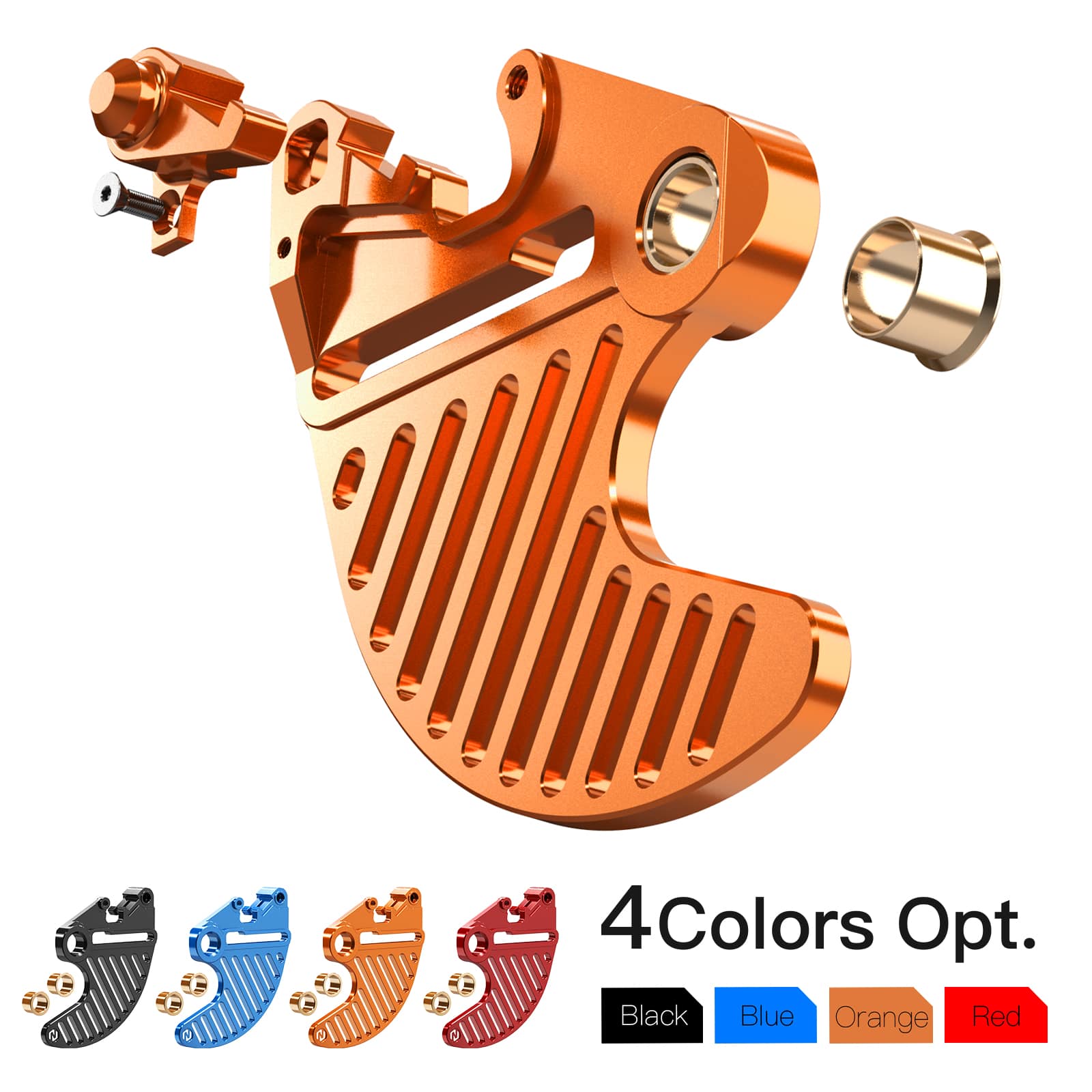 Billet Aluminum Rear Brake Disc Guard Protector For KTM Husqvarna Gas Gas Stark Varg