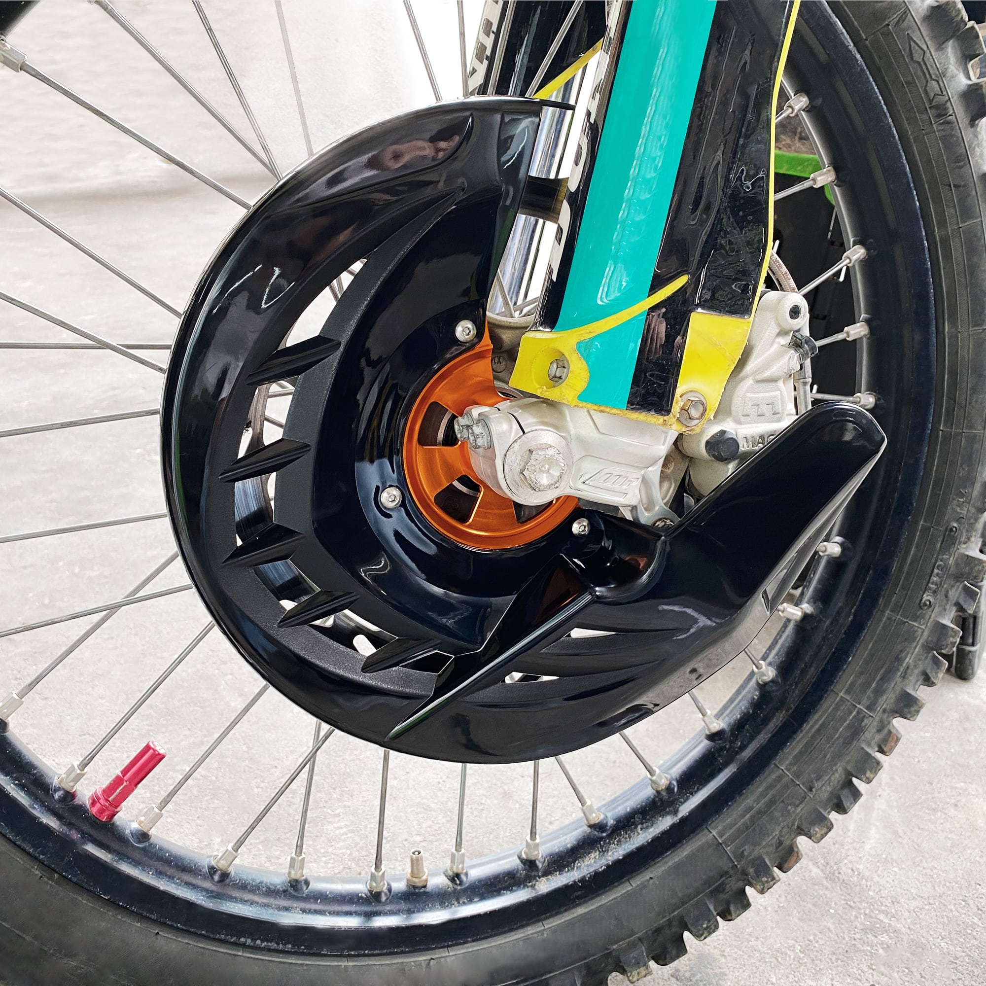 Front Brake Caliper Disc Guard For KTM 350 500 EXCF 2016-2023