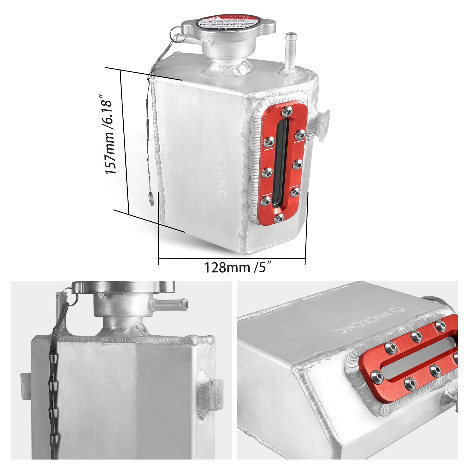 Coolant Reservoir Tank For Can-am Maverick X3 Commander 1000R Defender HD10
