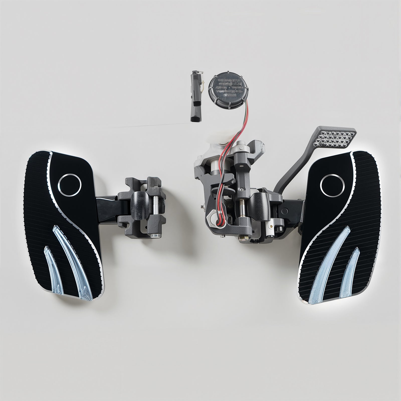 Enlarged Rider Floorboards Foot Boards Pegs Rest Pedals For Can-Am Ryker 600 900 ACE