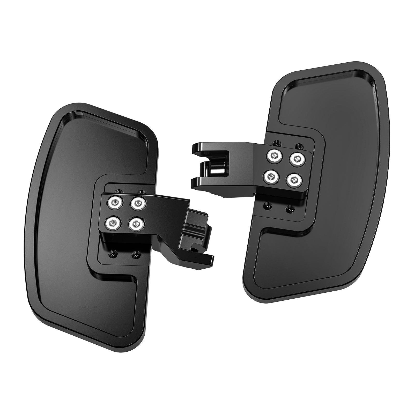 Enlarged Rider Floorboards Foot Boards Pegs Rest Pedals For Can-Am Ryker 600 900 ACE