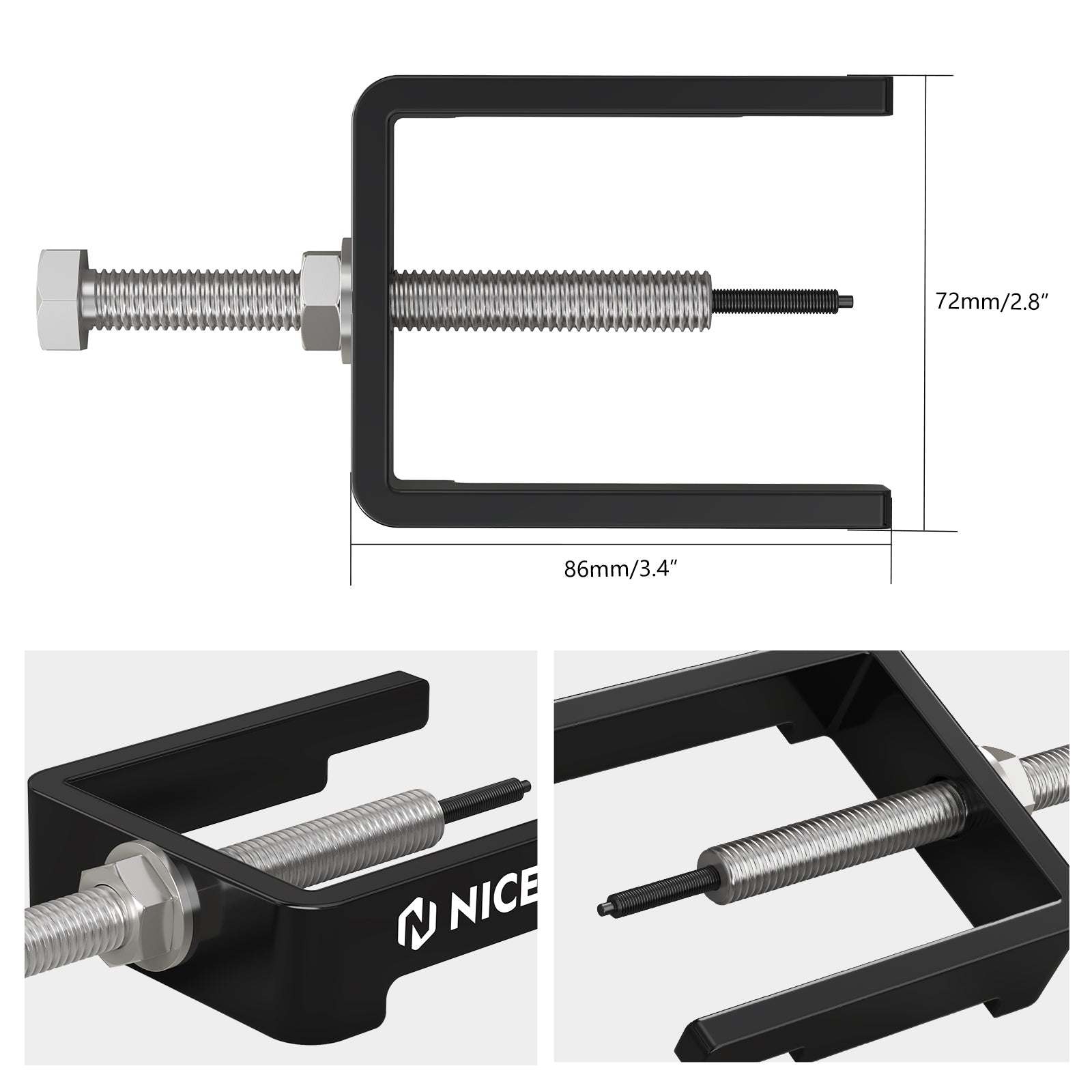 UTV Driven Clutch Roller Pin Extractor Removal Tool For Can-Am X3 2017-2024