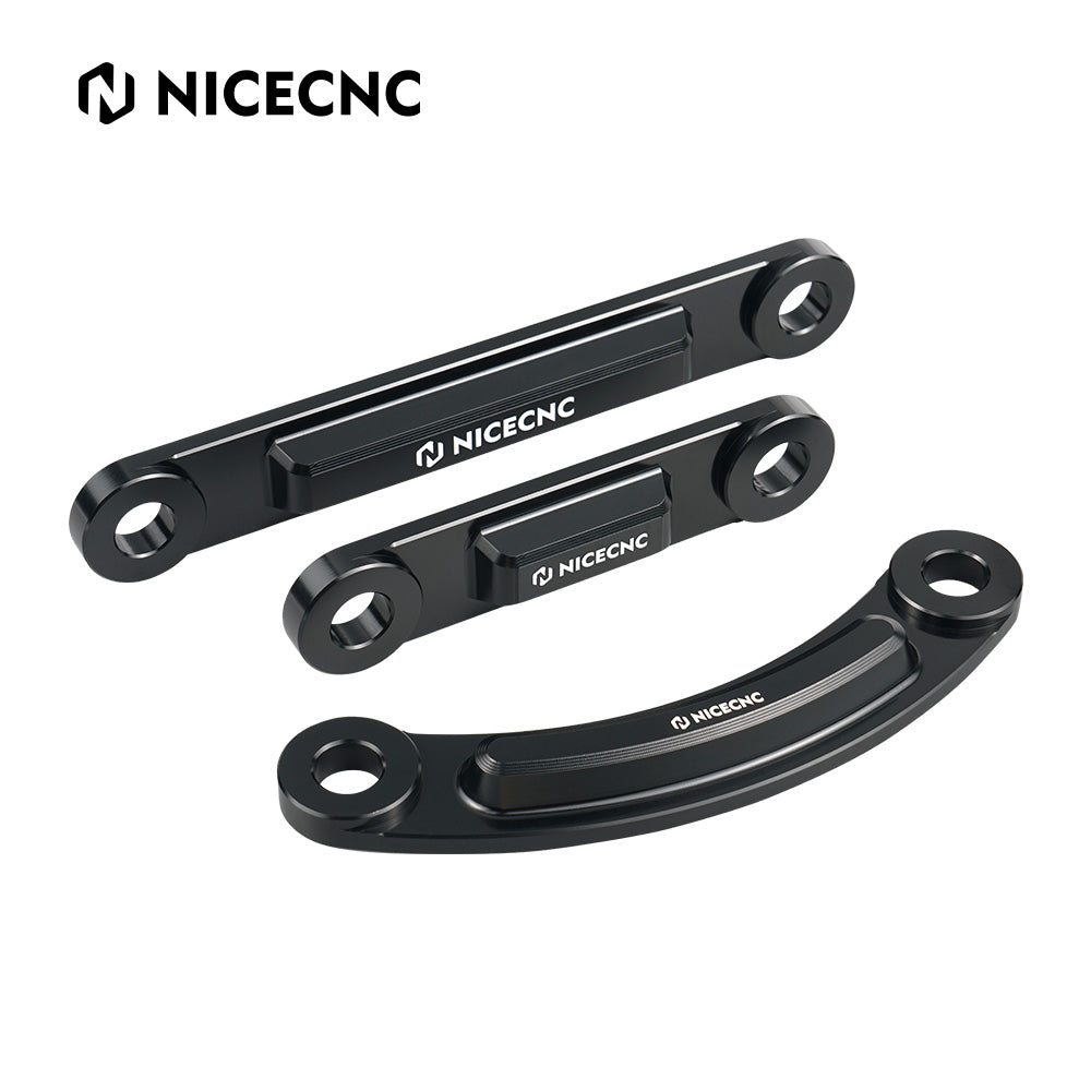 UTV Thickened Radius Rod Dog Bones Race Plates Kit For Can-Am X3
