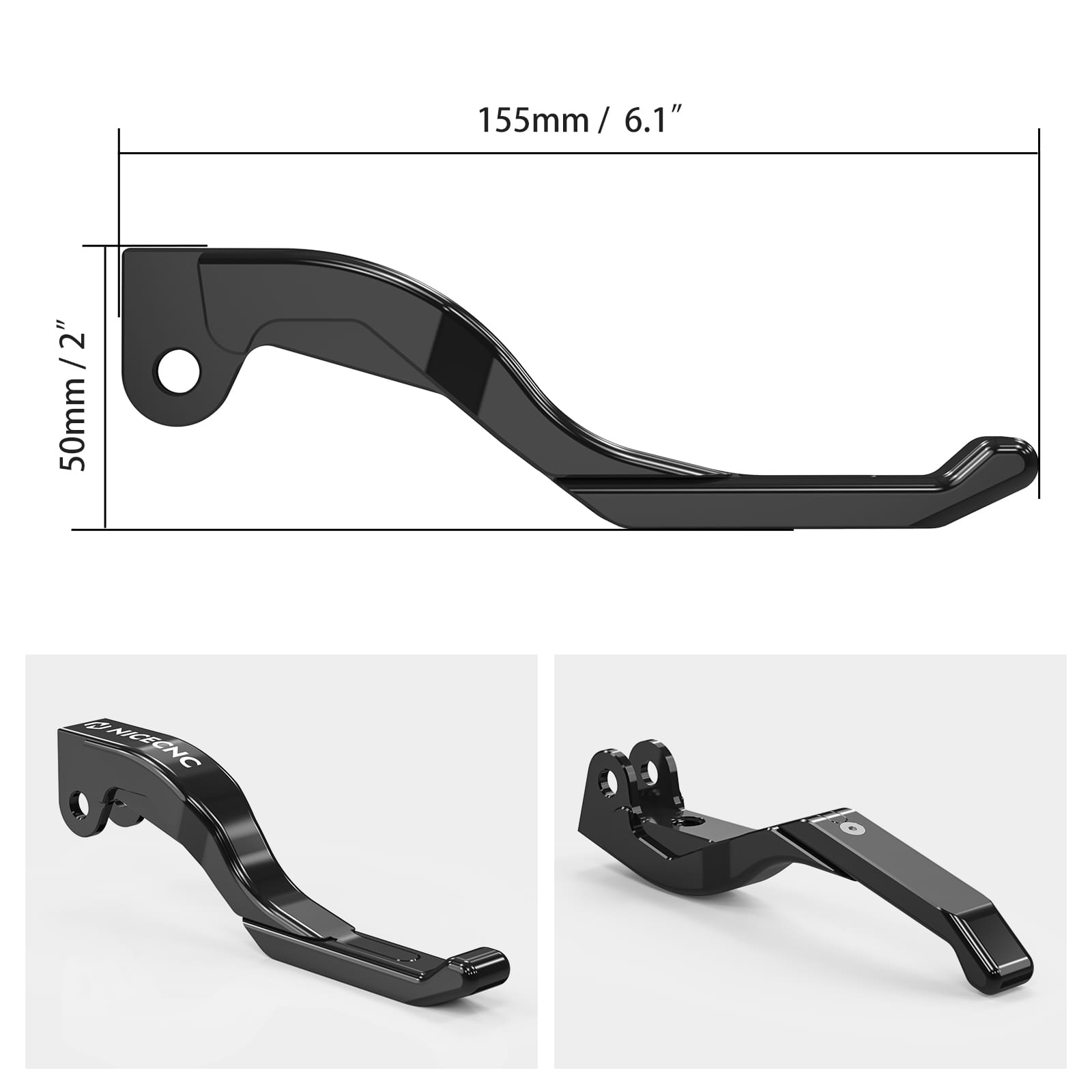 Two-Finger Short Clutch Lever Adjustable For KTM 790 890 Adventure R