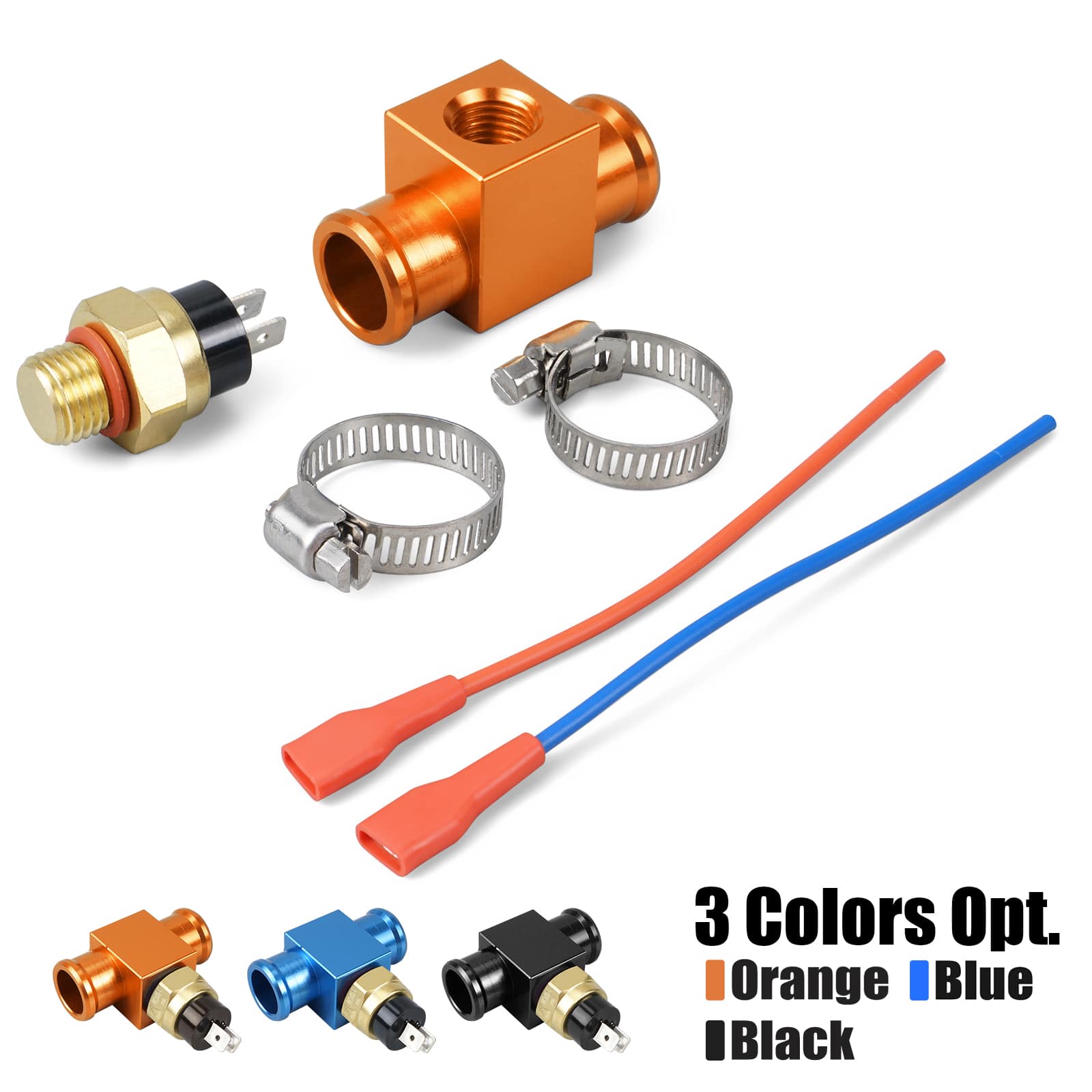 M14x1.5 Radiator Coolant Fan Temperature Thermal Switch For KTM 125-530 Yamaha Beta Honda