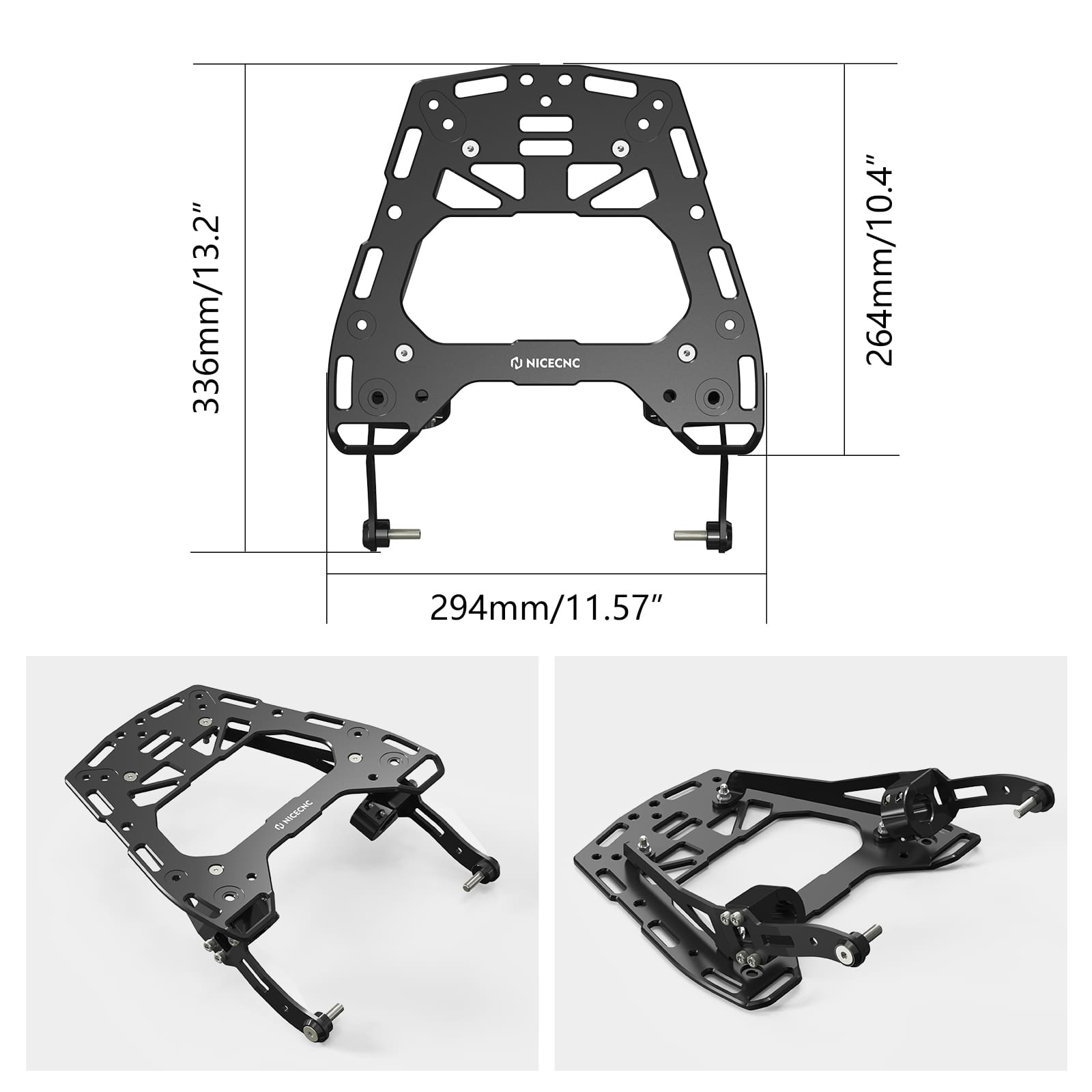 Rear Top Luggage Rack For Ducati DesertX / Rally 2022-2025