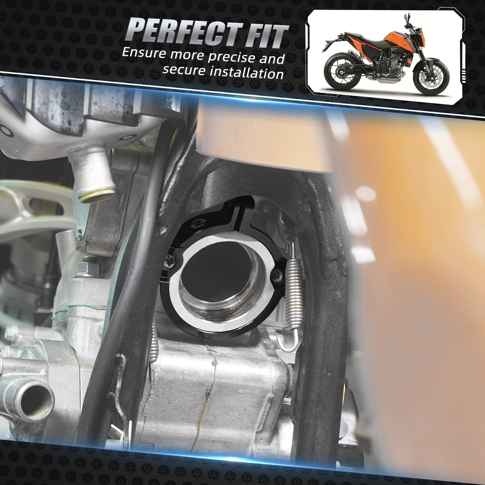 Exhaust Flange Clamp Guard For KTM XC SX EXC XCW Husqvarna TE Gas Gas 250 300