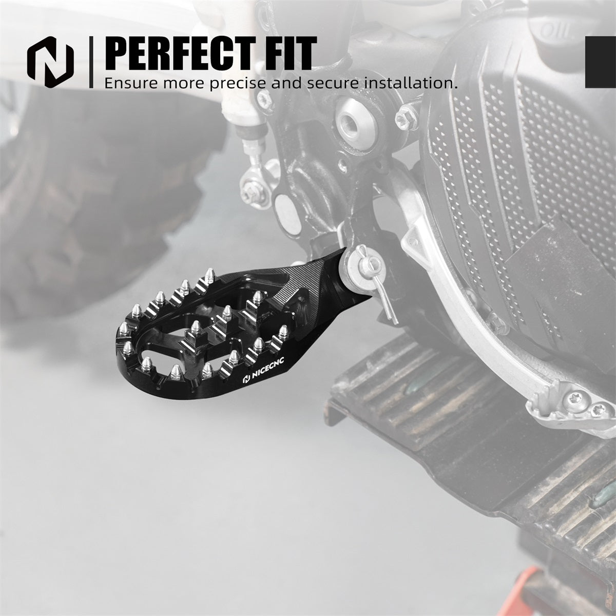 Footpeg Foot Rest Pedal Mount Pins For KTM Husqvarna GasGas 2023-2024