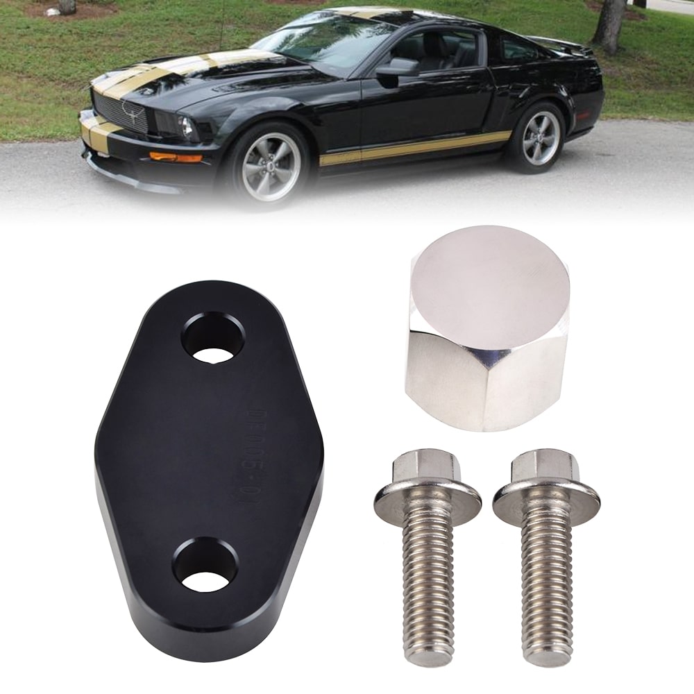 CNC For Ford SVT Mustang Cobra 4.6L Valve Blank Plate Block Off Kit