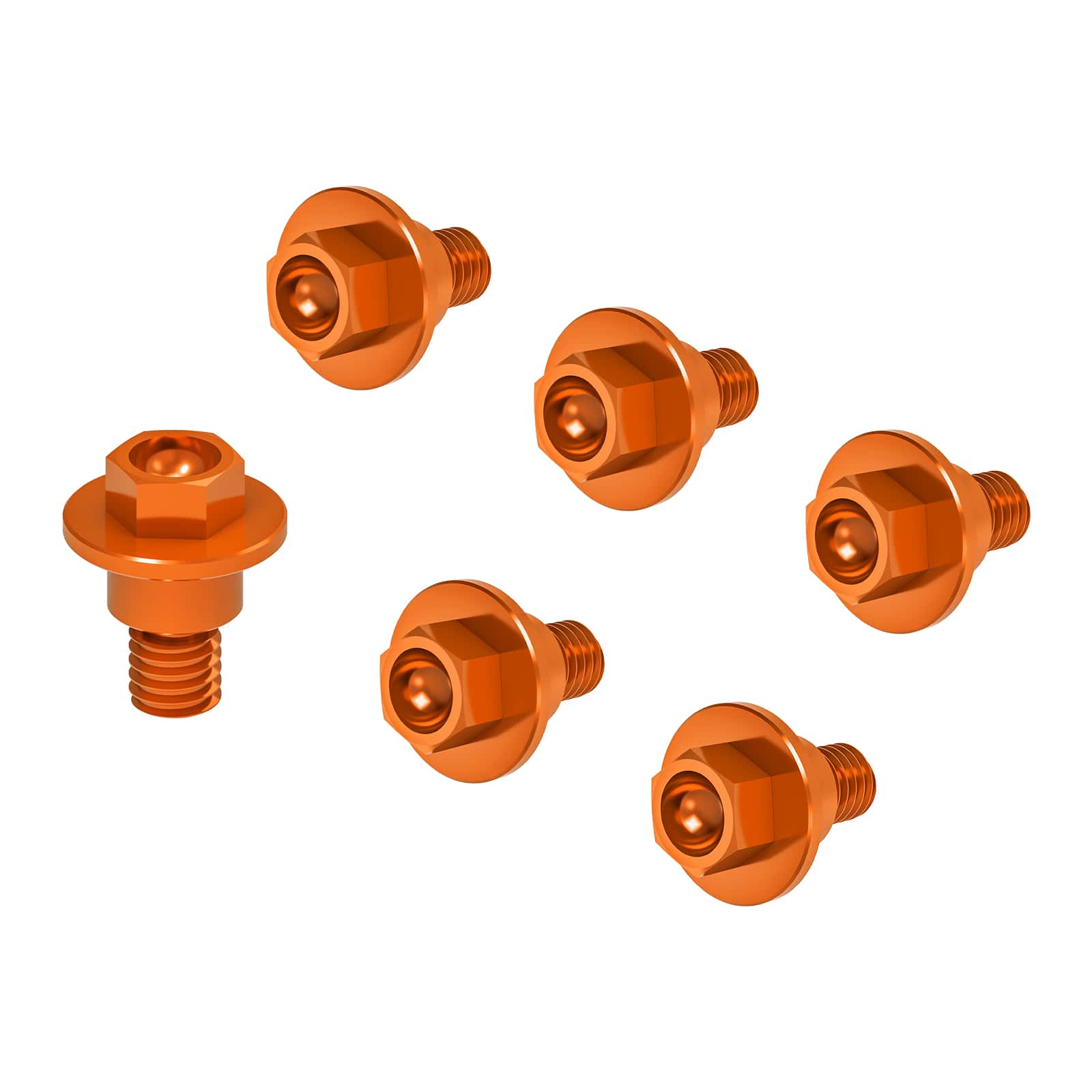 Front Fork Guard Bolts Screws For KTM 350 500 EXC-F 2000-2022