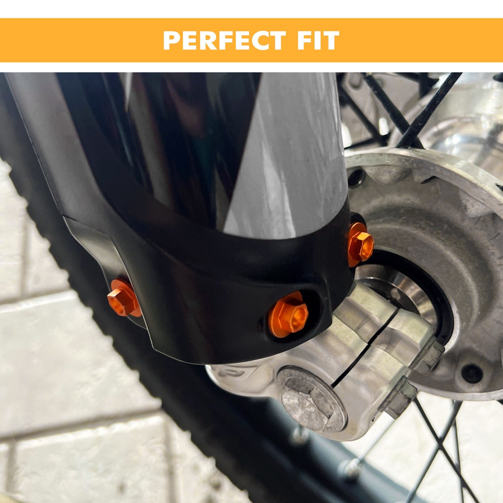 6 X Fork Guard Bolts For KTM 125-530 SX/XC-F/EXC/XC-W/XCF-W 2000-2022 Husqvarna 701 Enduro 2016-2022