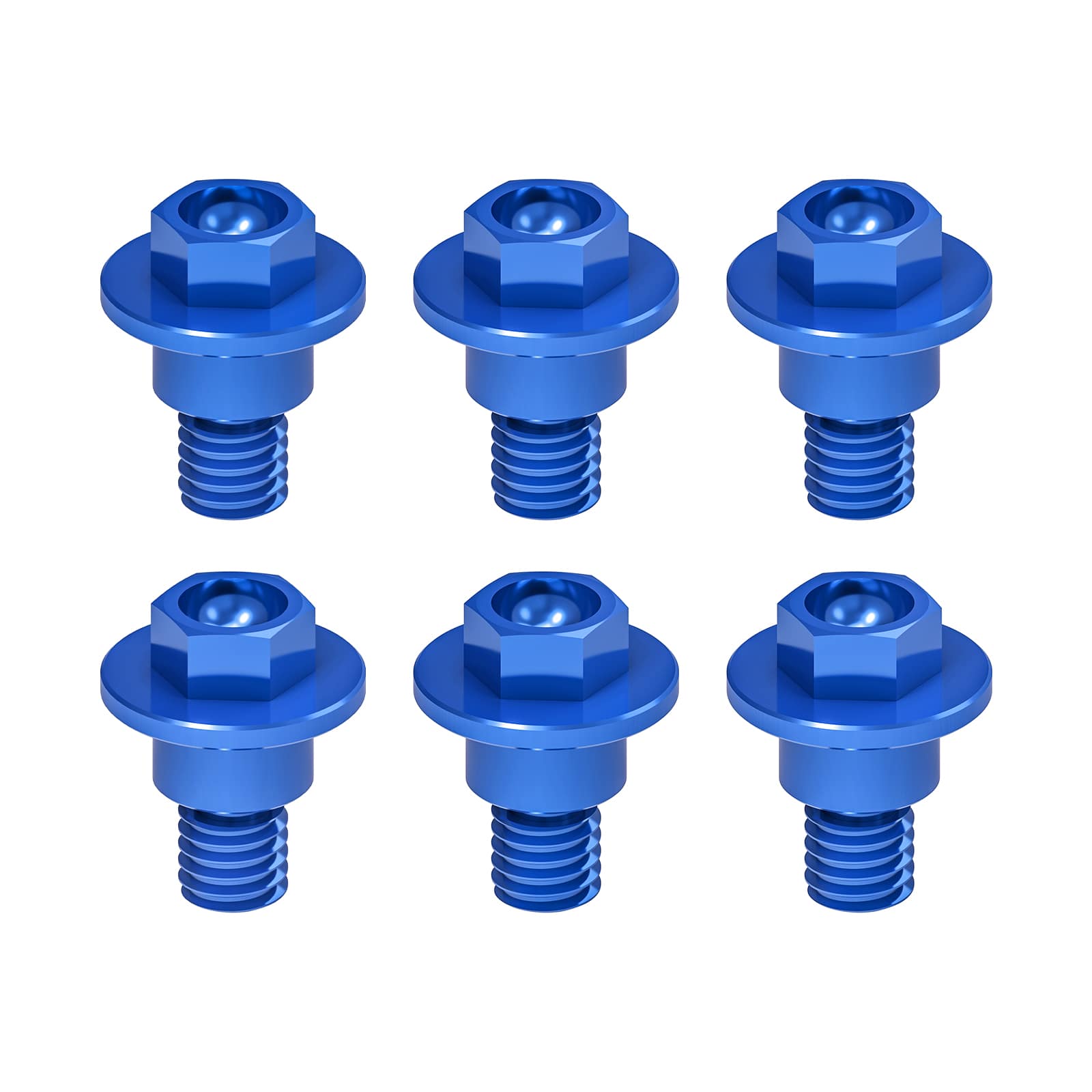 6 x Front Fork Guard Bolts Screws For KTM 690 Enduro/R 2008-2022 Husqvarna 125-501 TC/FC/TE/FE/TX/FX 2014-2022