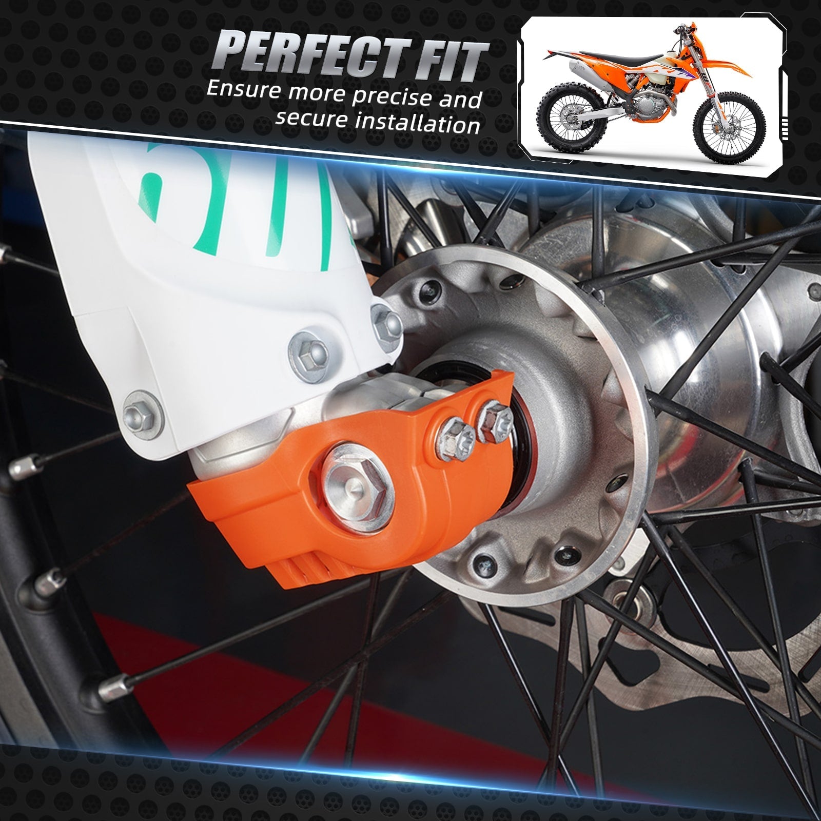 Front Leg Shoes Cover Guard for KTM 350 500 EXC-F 2016-2024