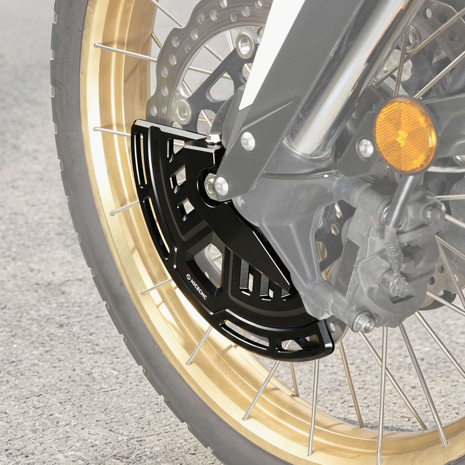 Front Brake Disc Protector Guard For Honda CRF1100L Africa Twin D4/A4 2020-2026