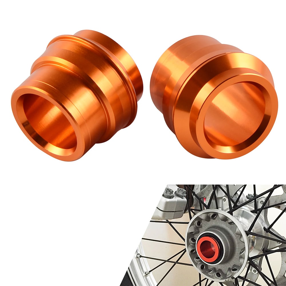 Front Wheel Spacers Hub Collars For KTM 350 500 EXC-F 2016-2022