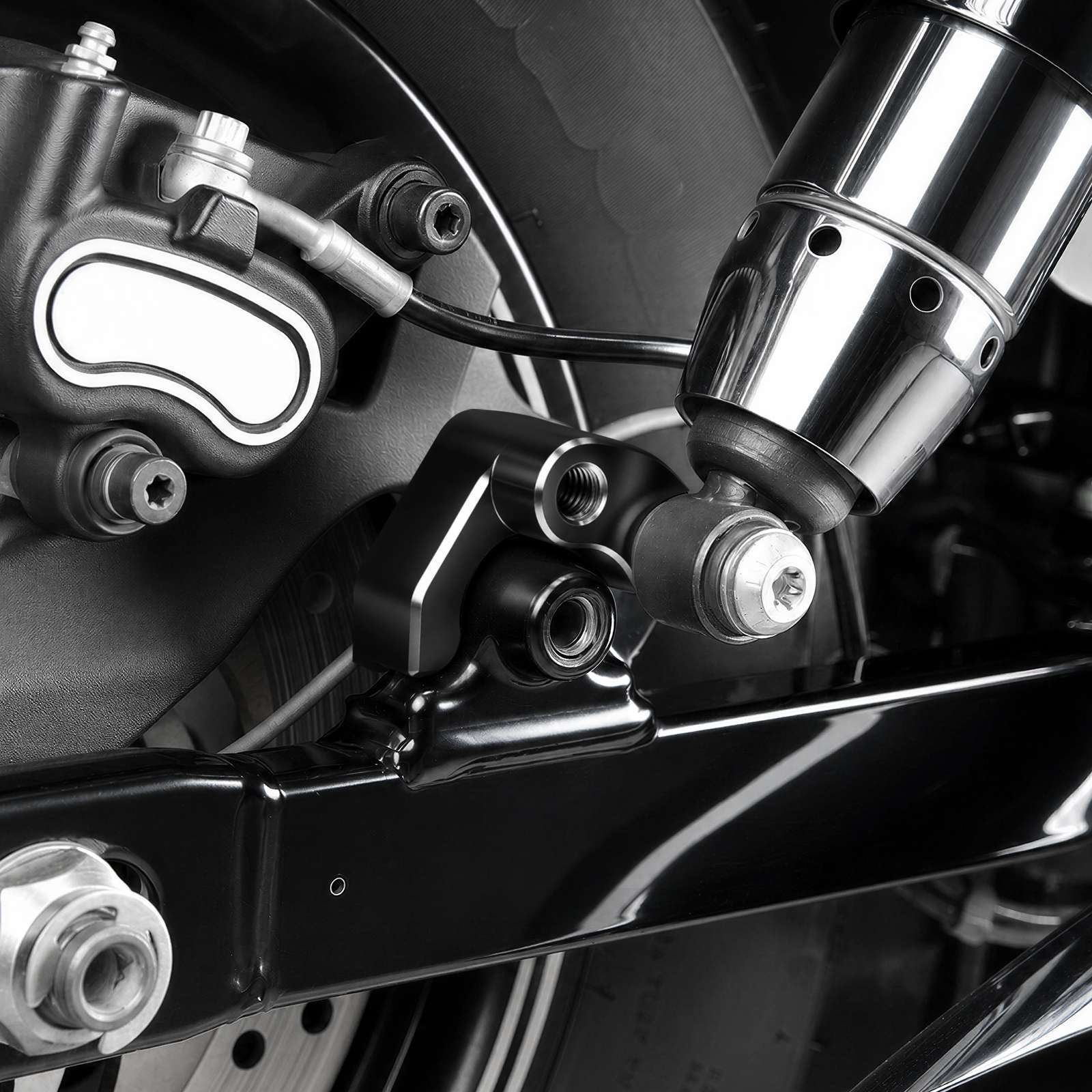 2-Position Rear Lift Kit 1-3/4 in or 2 in for Harley Dyna 2006-2017