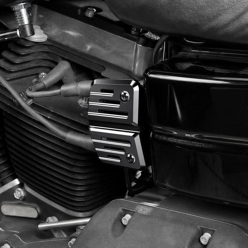 Clean-Look Ignition Coil Cover for Harley Dyna 2006-2017