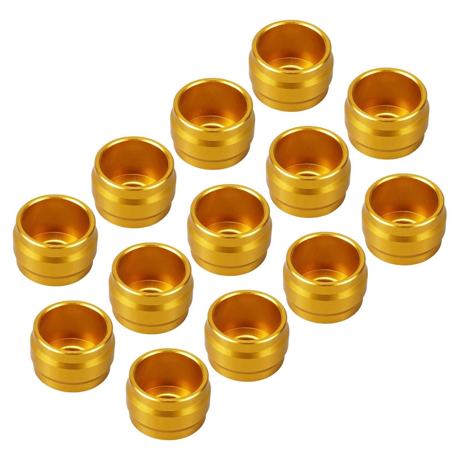 M8 Primary Cover Bolt Caps Decorative Trim Rings For Harley Road King Electra Street Glide