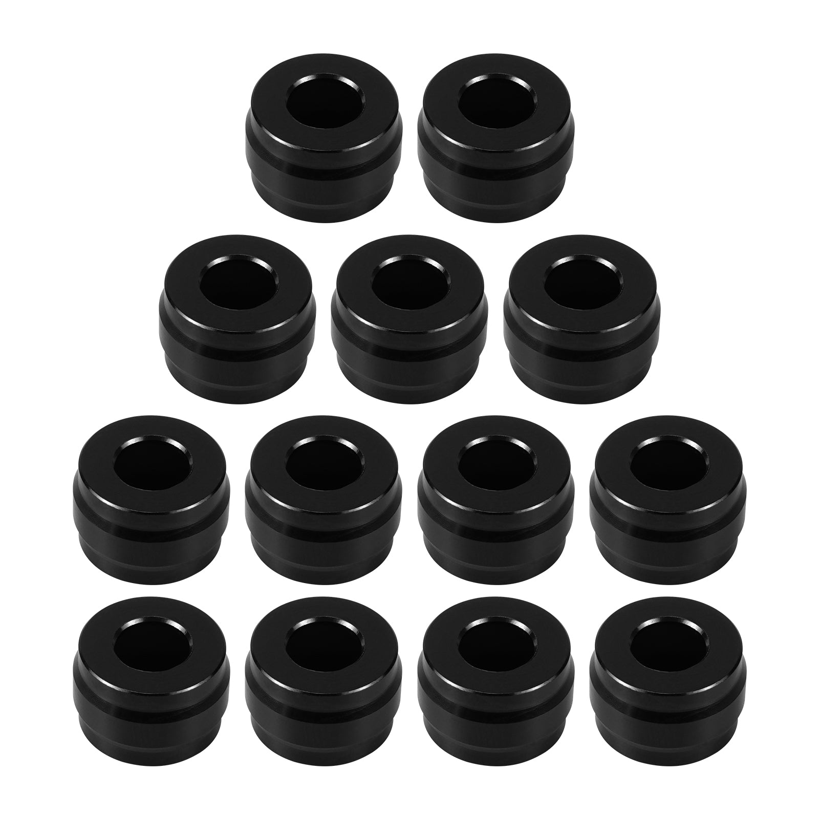 M8 Primary Cover Bolt Caps Decorative Trim Rings For Harley Road King Electra Street Glide