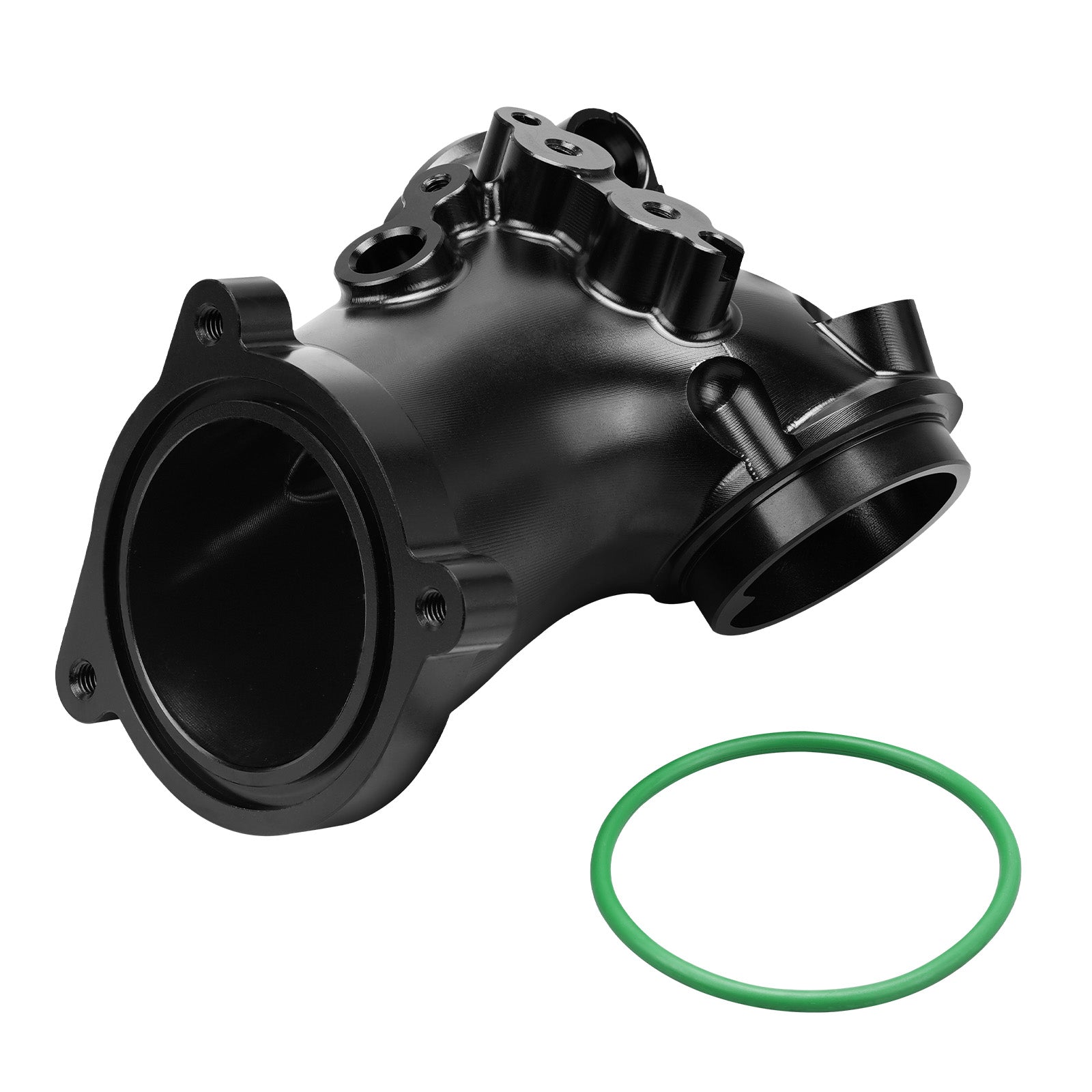 57mm M8 Engine Air Intake Manifold For Harley Softail Fat Boy Street Bob Low Rider
