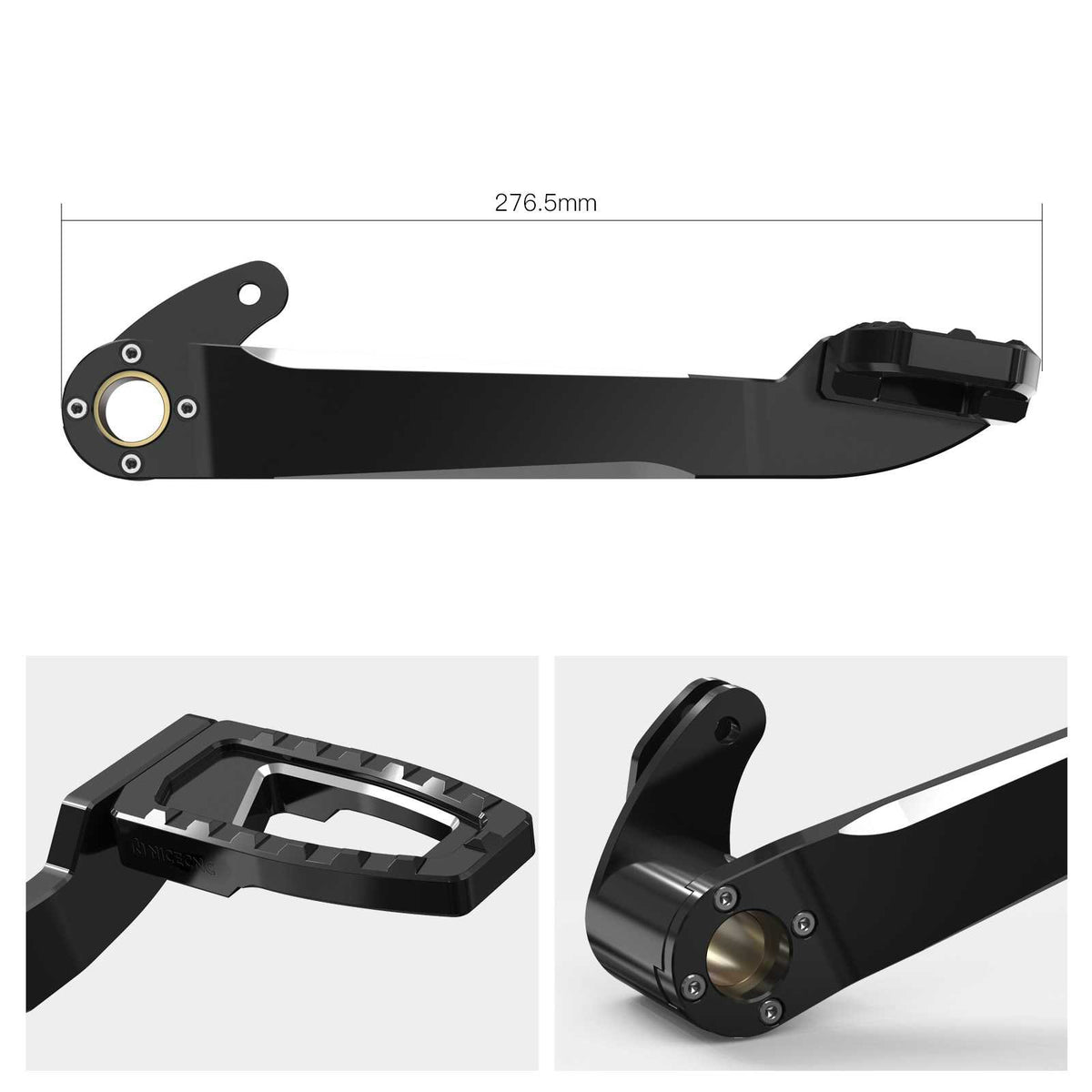 Kit de pédale de levier de frein arrière pour Harley Road King Electra Street Glide Ultra Limited Freewheeler