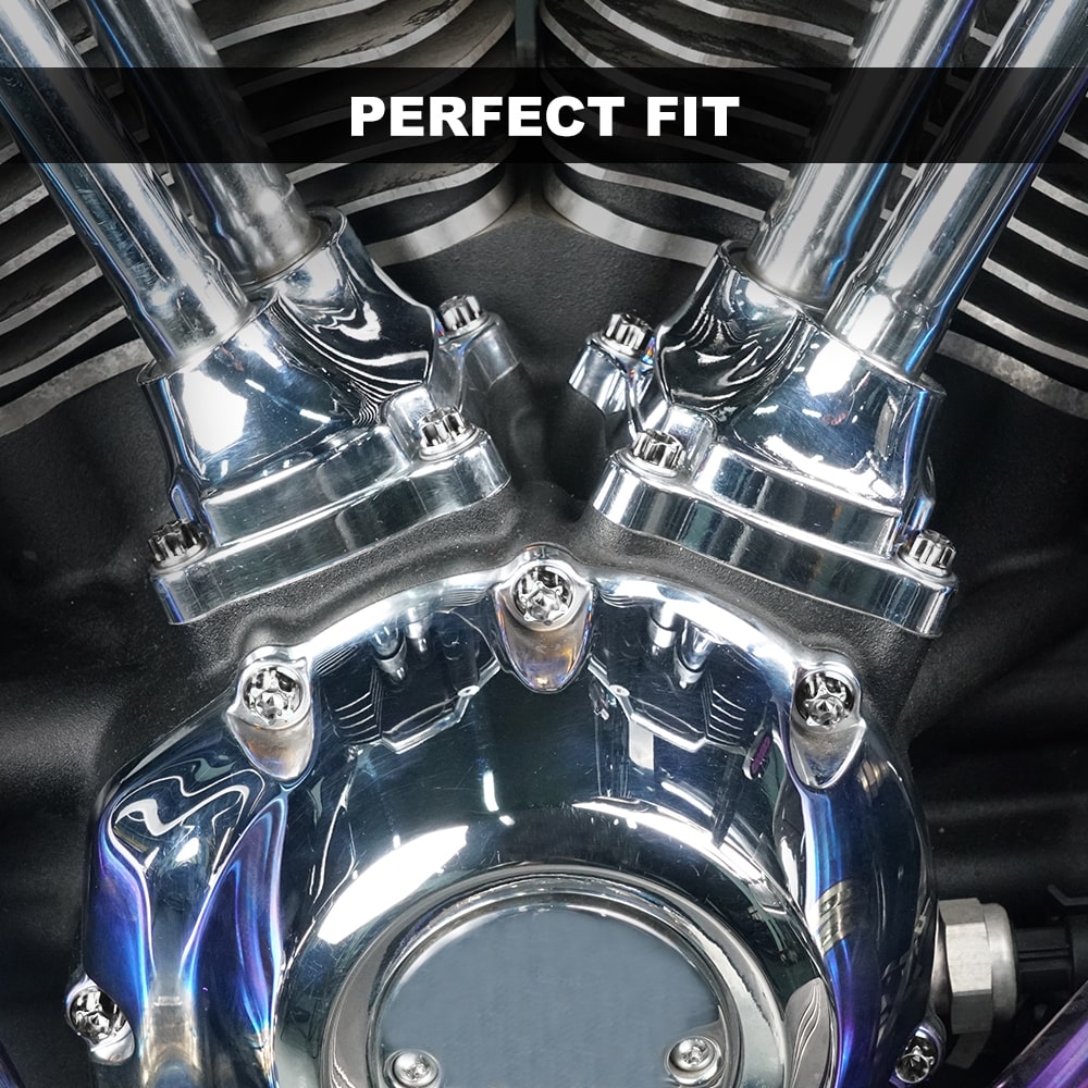 Cam Cover Screws Bolts For Harley Softail Standard Fat Boy Street Bob Low Rider Heritage