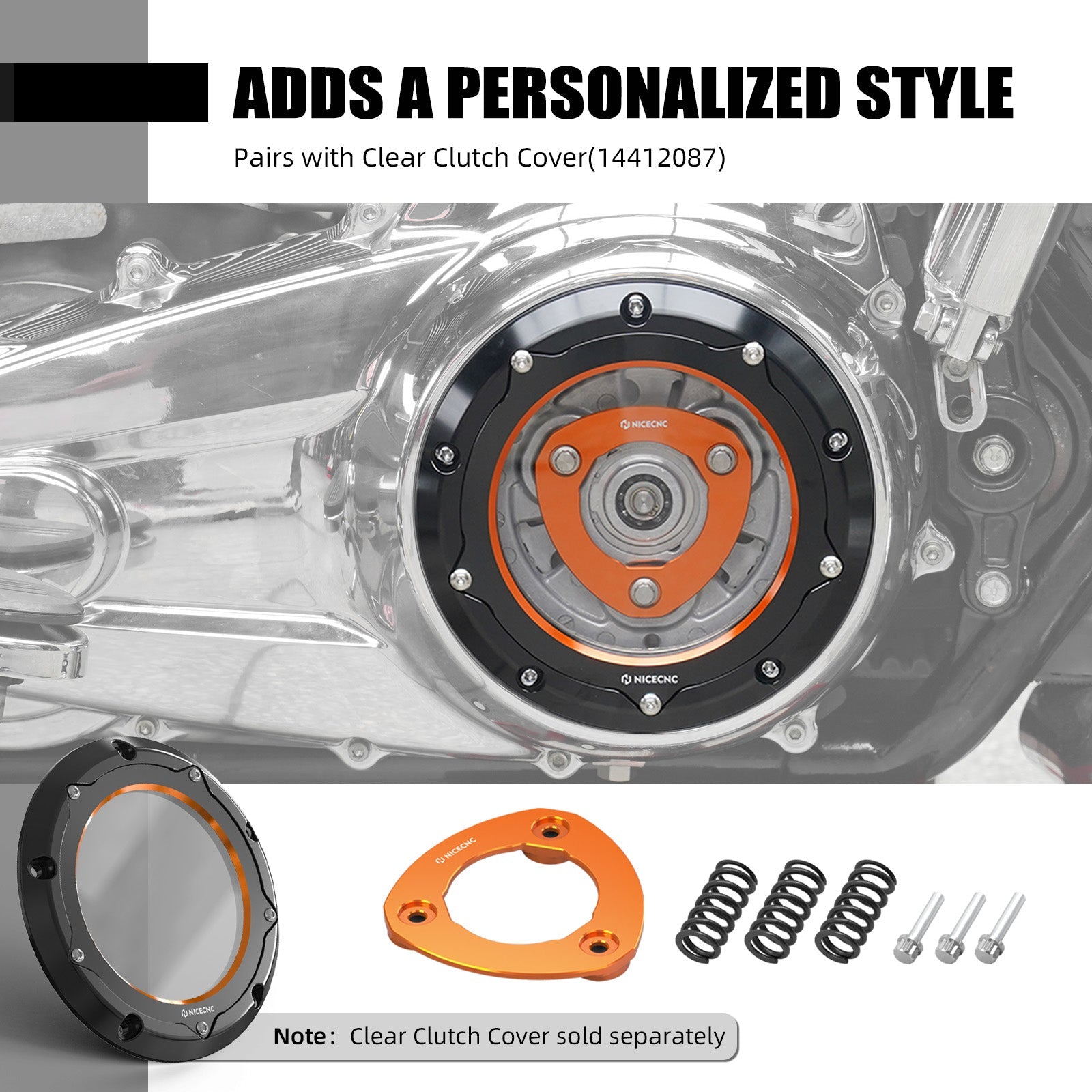 M8 Touring High Pressure Clutch Power Plate Spring Kit For Harley Road King Street Glide