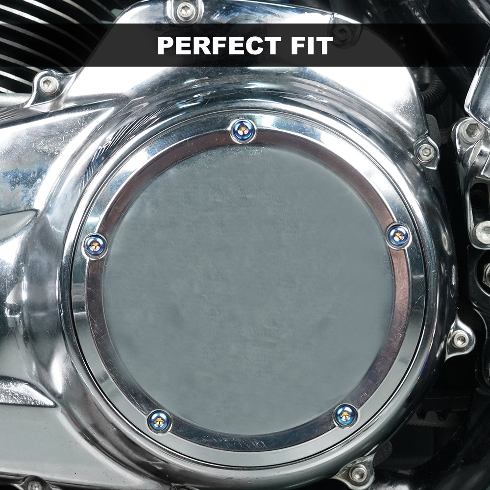 Derby Clutch Cover Screws Bolts For Harley Softail Deluxe Slim Heritage Classic Fat Boy
