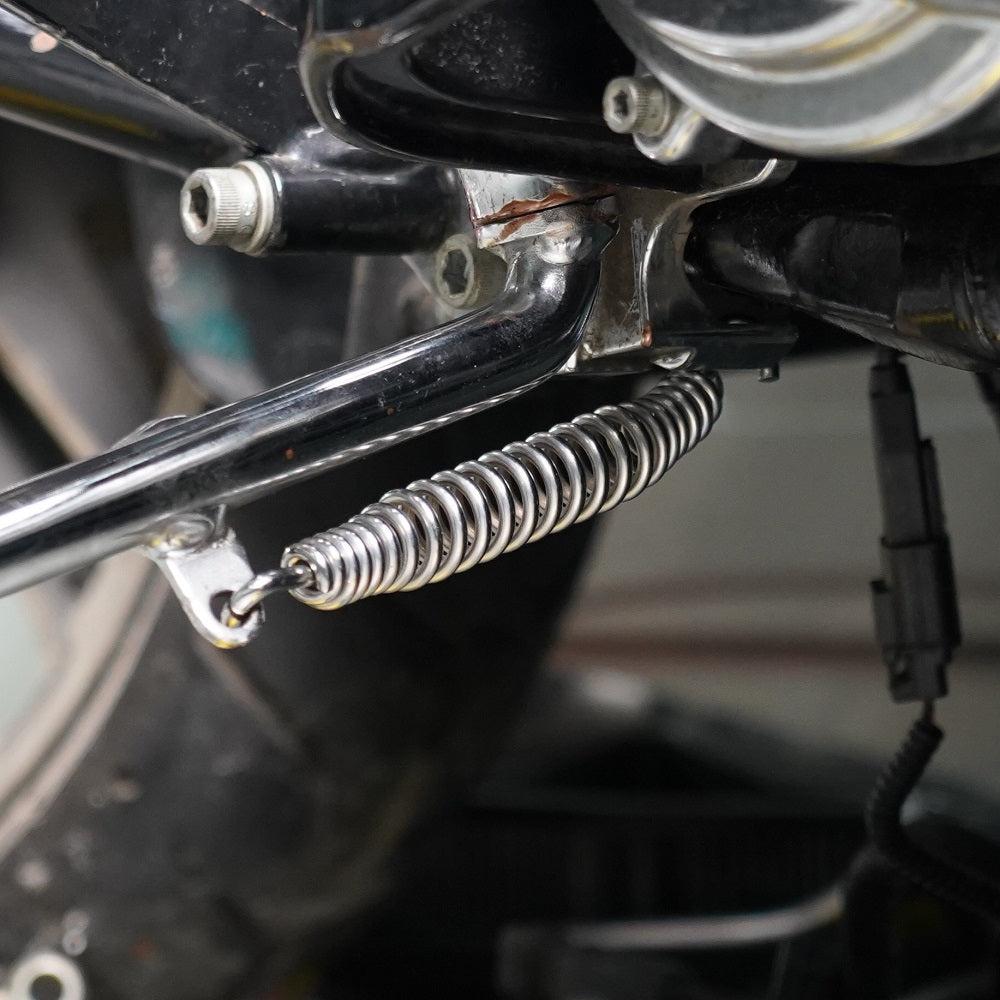 Kickstand Jiffy Spring Stand 49725-07A For Harley Road King Electra Street Glide Fat Boy Heritage