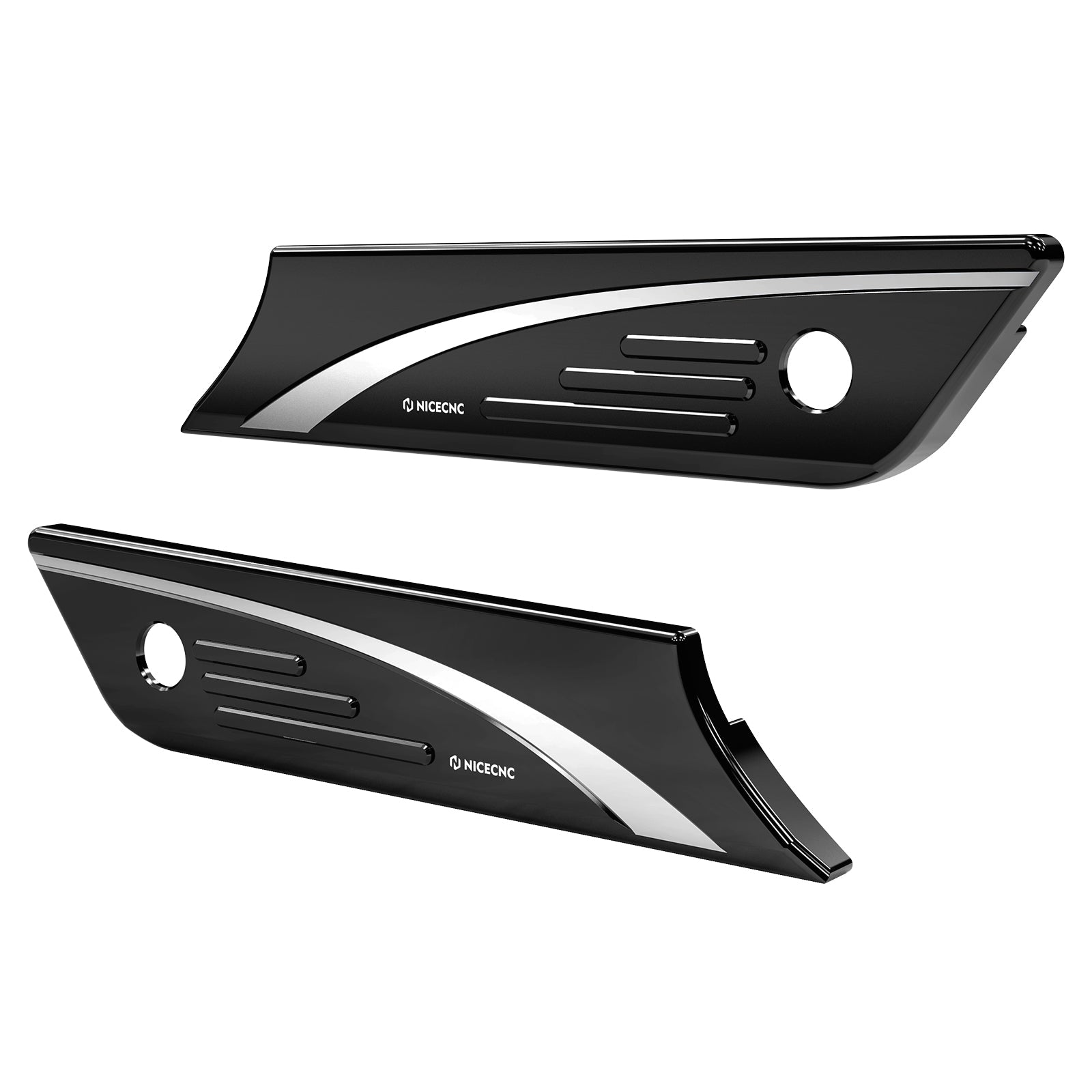 Saddlebag Latch Decorative Covers For Harley Road King Electra Street Glide