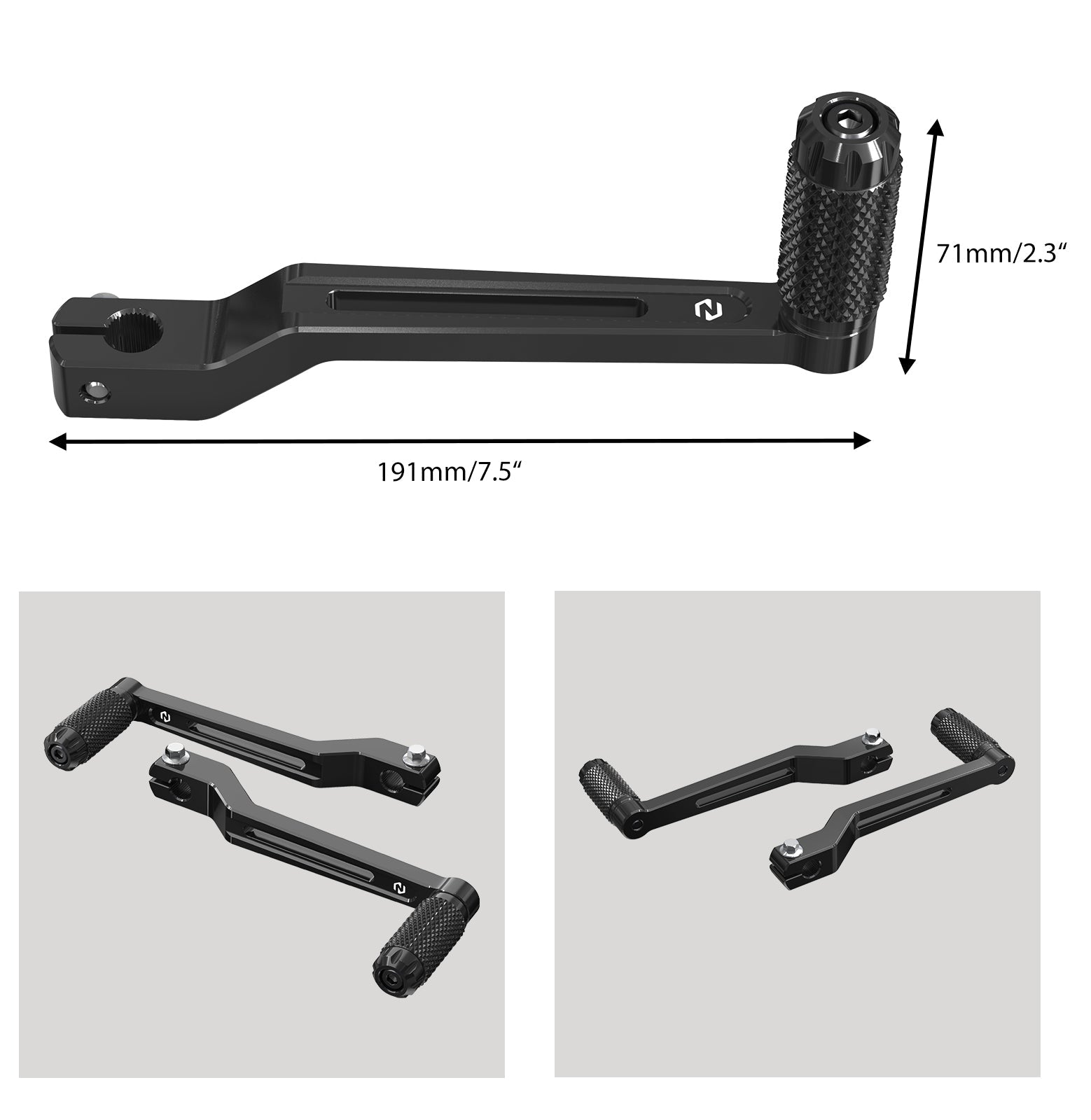 Heel Toe Gear Shifter Levers Pegs For Harley Road King Electra Street Glide Ultra Limited