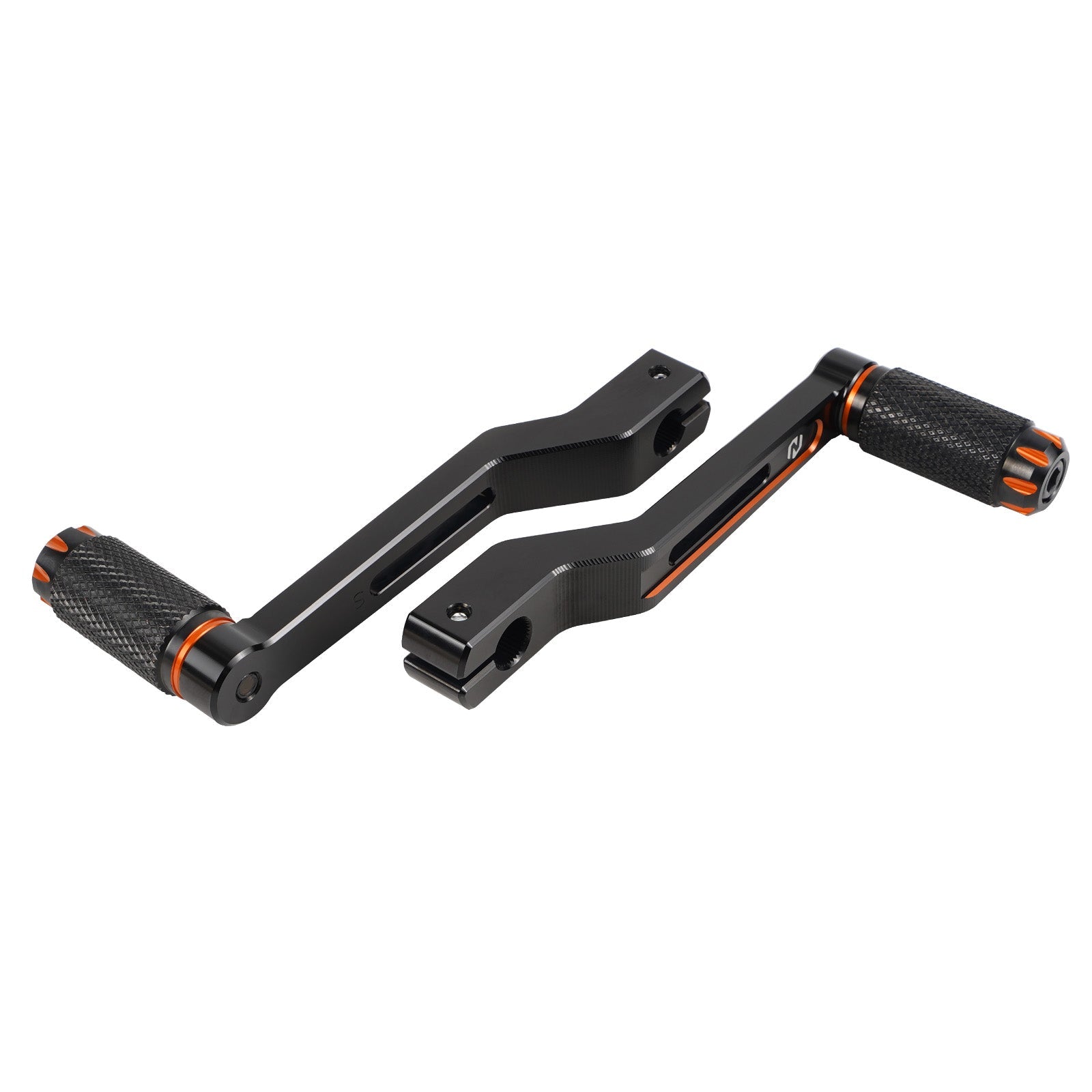 Short Heel Toe Shifter Shift Levers Set For Harley Road King Street Glide Ultra Limited