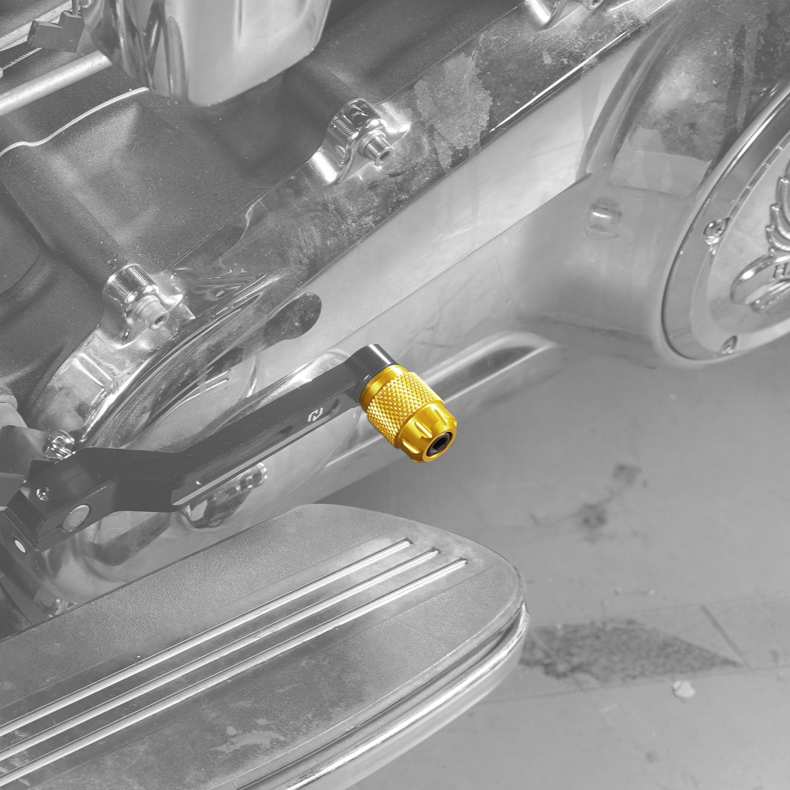 Short Shifter Peg Tip Pad For Harley Softail Deluxe Slim Heritage Fat Boy Street Bob