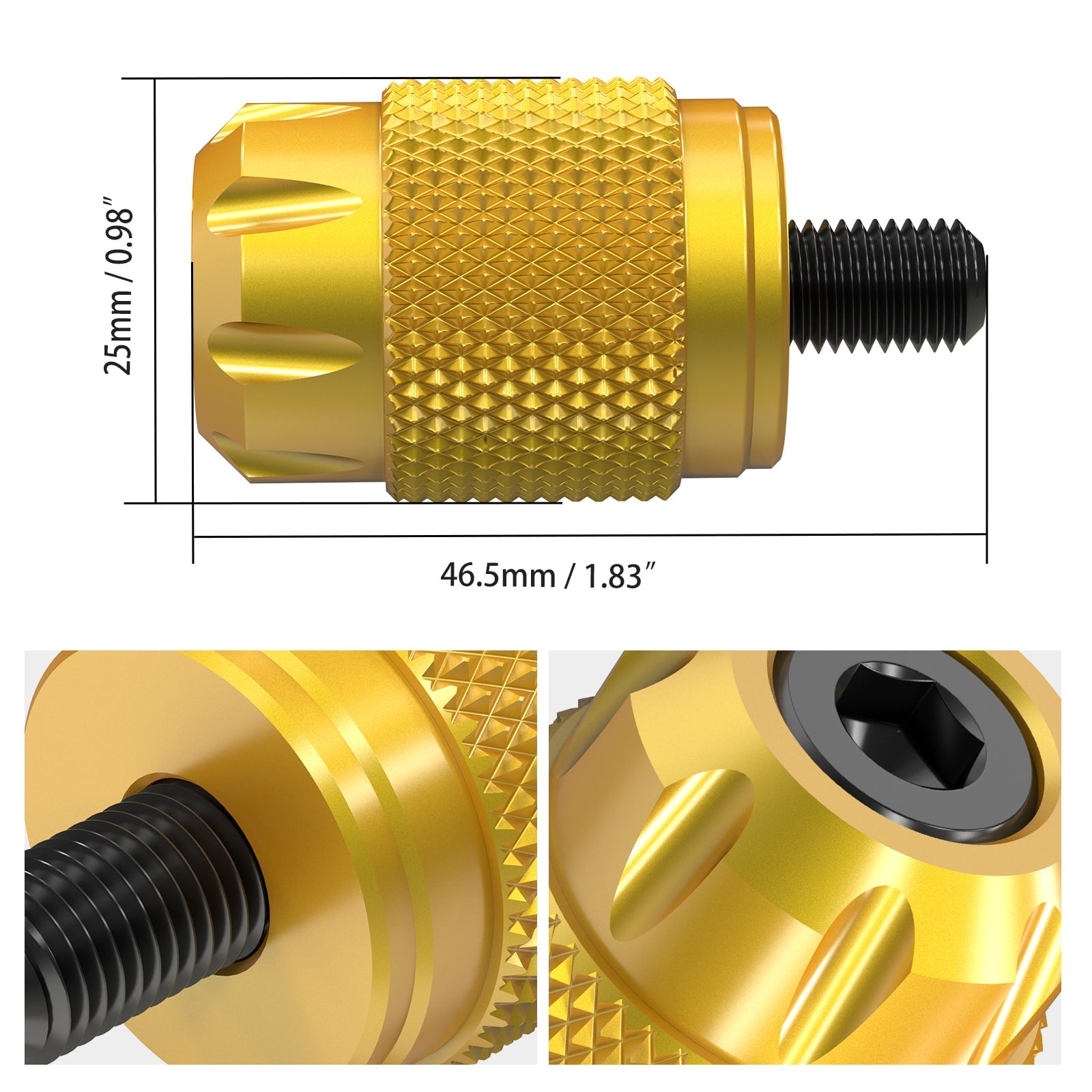 Short Shifter Peg Tip Pad For Harley Sportster 1200 72 48 XL Iron 883 XL883N Roadster