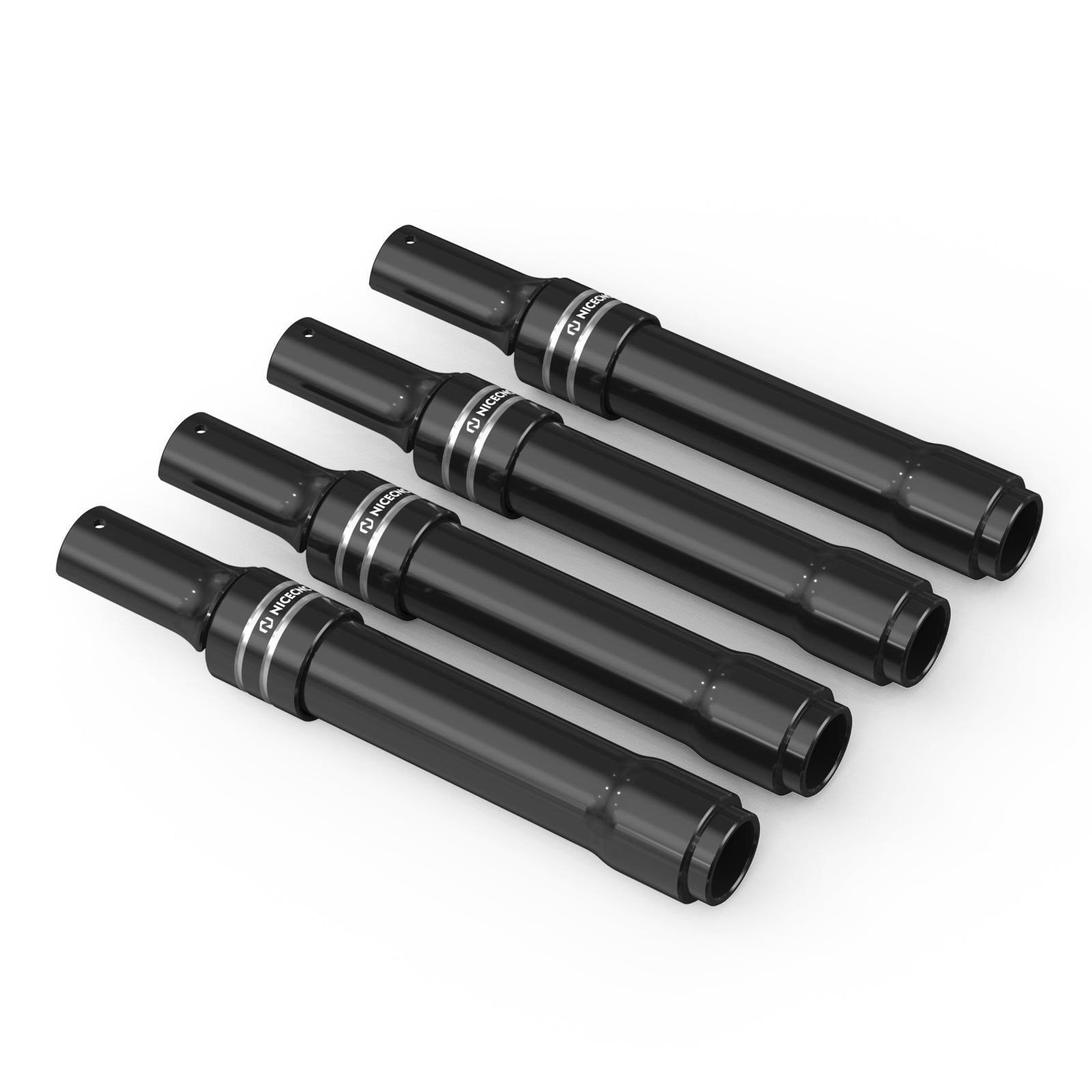 M8 Engine Lifter Tappet + Pushrod Tube Covers For Harley Road King Electra Street Glide