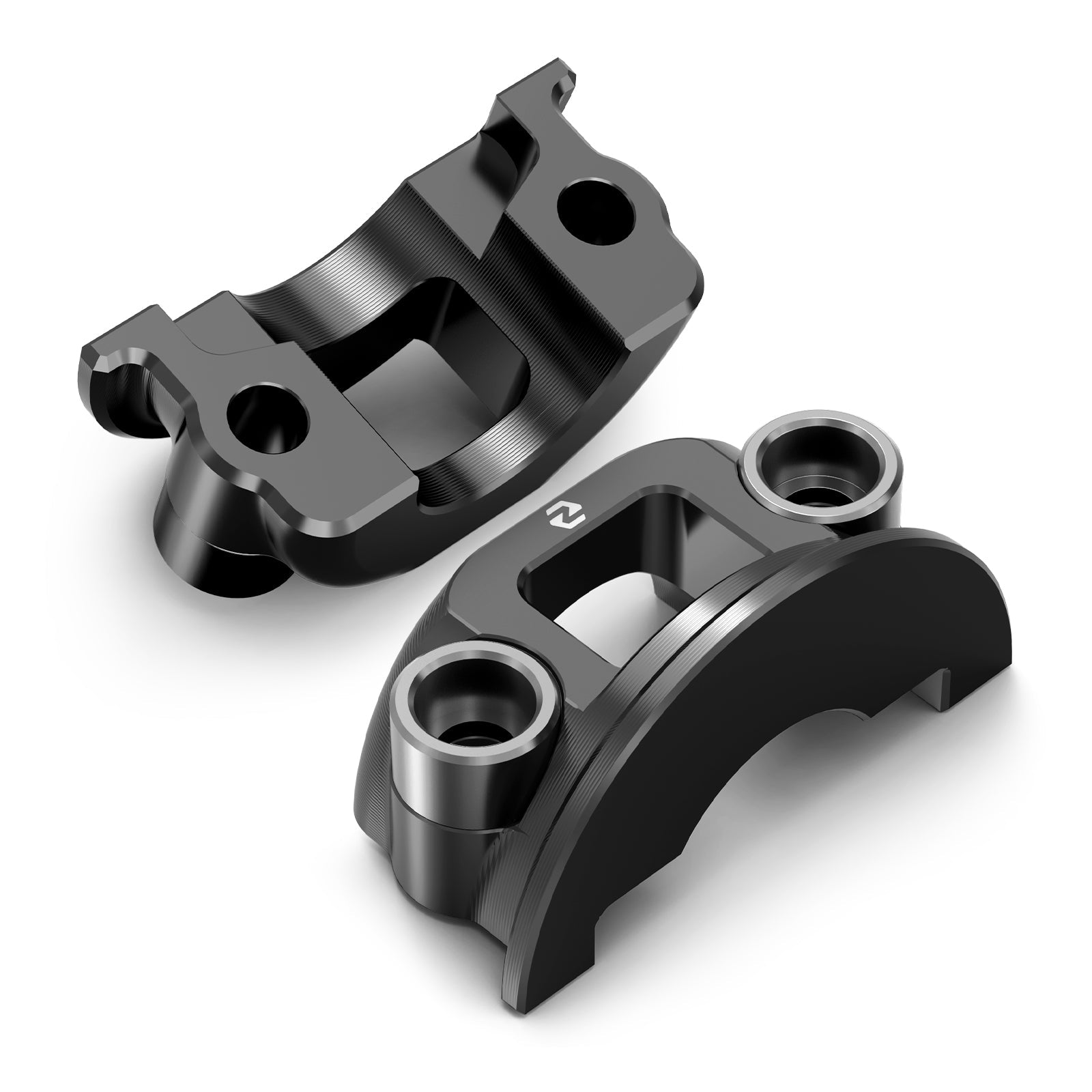 Brake Master Cylinder & Clutch Lever Perch Half Clamp For Harley Softail Slim Deluxe Standard