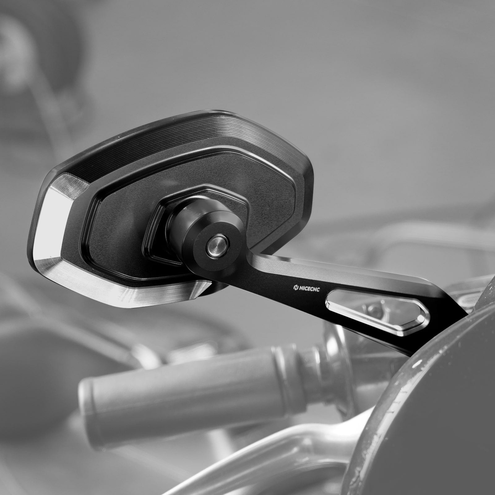 Convex Rear View Mirrors Kit For Harley Road King Tri Electra Street Glide Ultra Limited