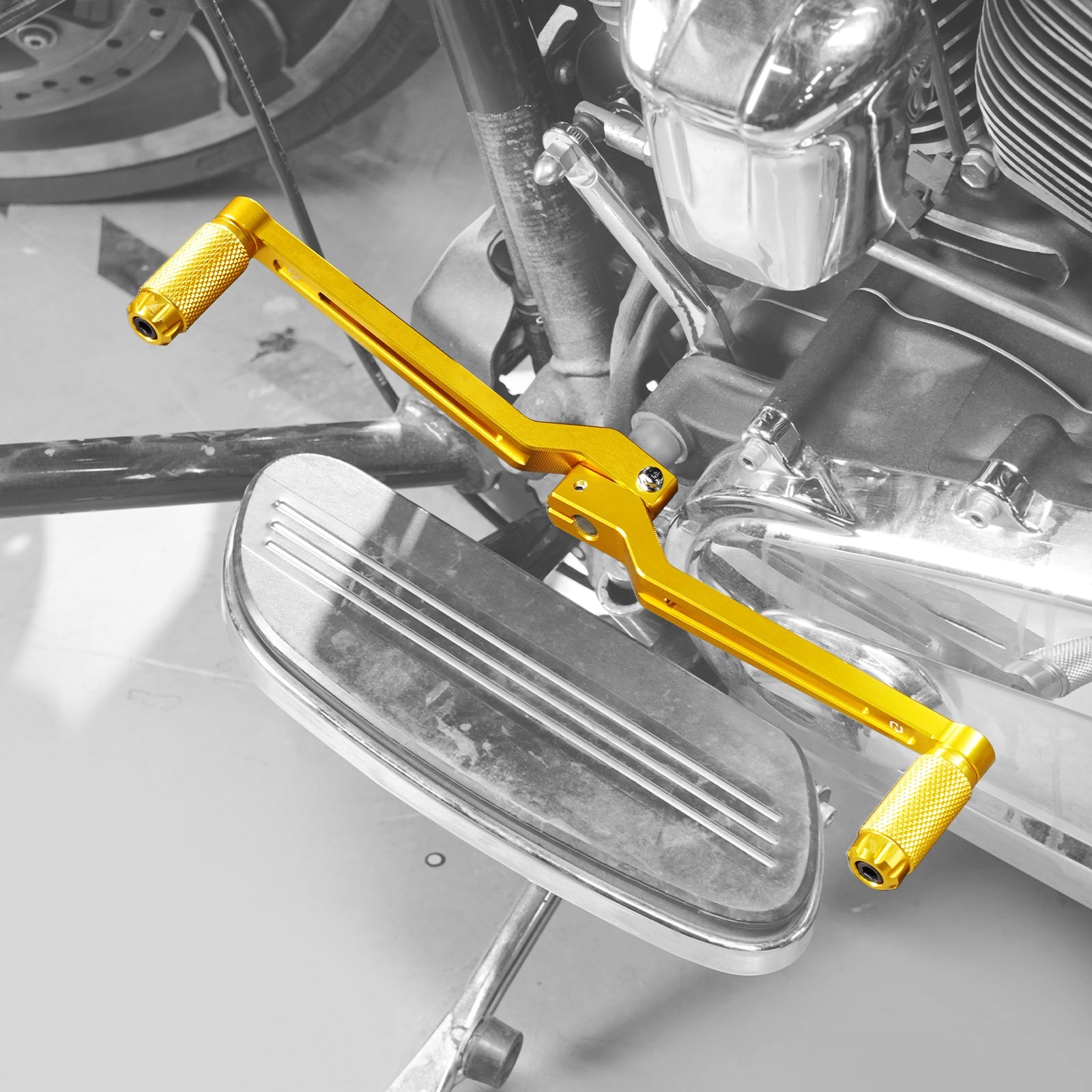 Extended Longer Heel Toe Shifter Levers For Harley Fat Boy 114 Heritage Classic Softail Slim