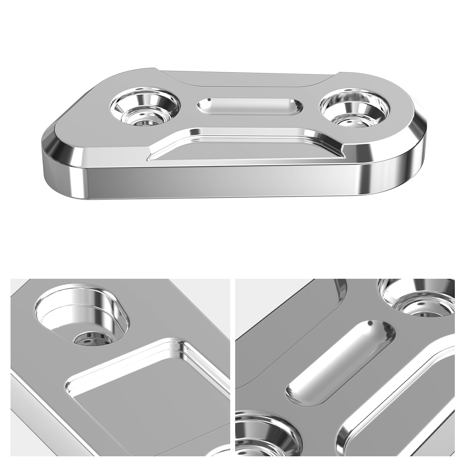 Chrome-Plating Inspection Cover For Harley Sportster 1200 Iron 883 Forty Eight