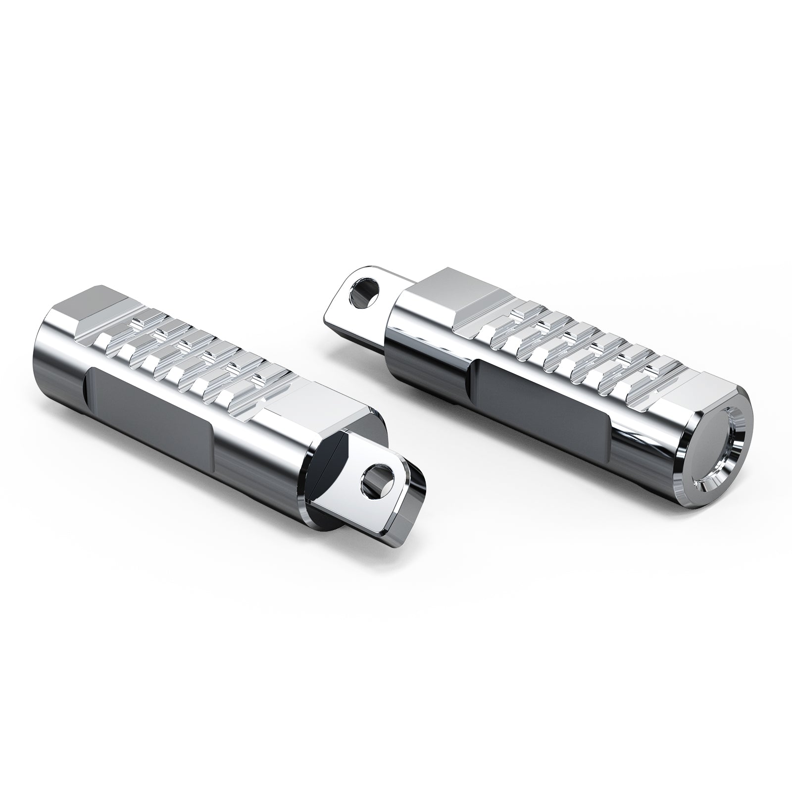 Chrome Front Rider Footpegs Footrest Kit For Harley Sportster 1200 883 XL Roadster