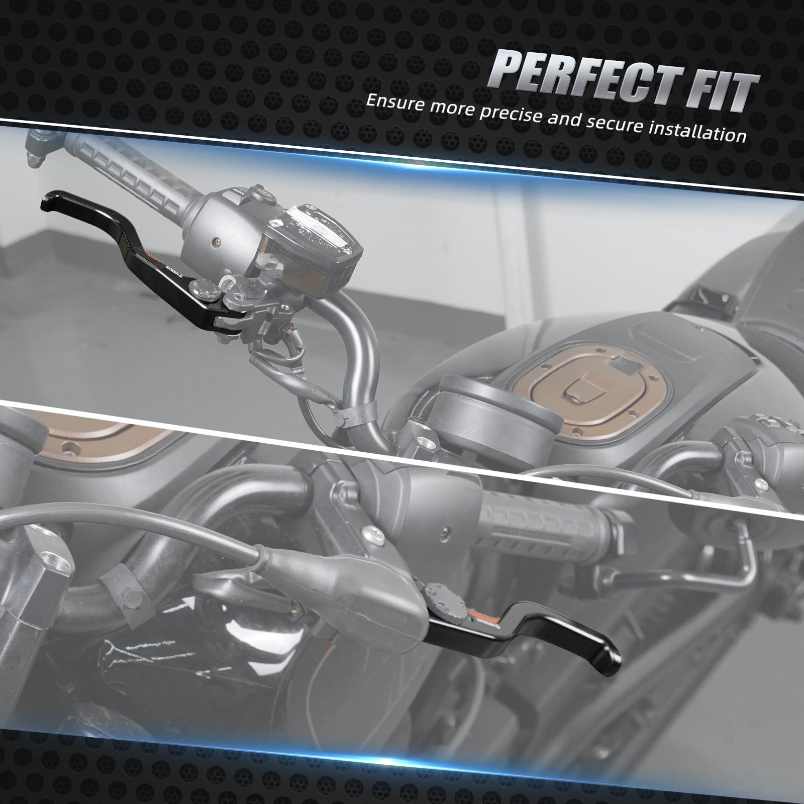 2-Finger Short Brake Clutch Levers For Harley Sportster S Pan America 1250 Nightster