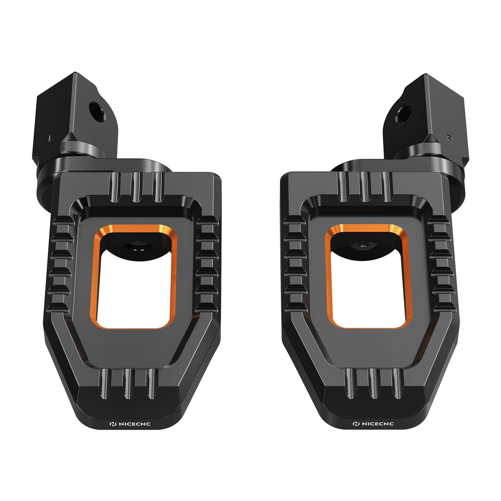 Adjustable Enlarged Rider Footpegs For Harley Softail Standard Low Rider S ST Street Bob