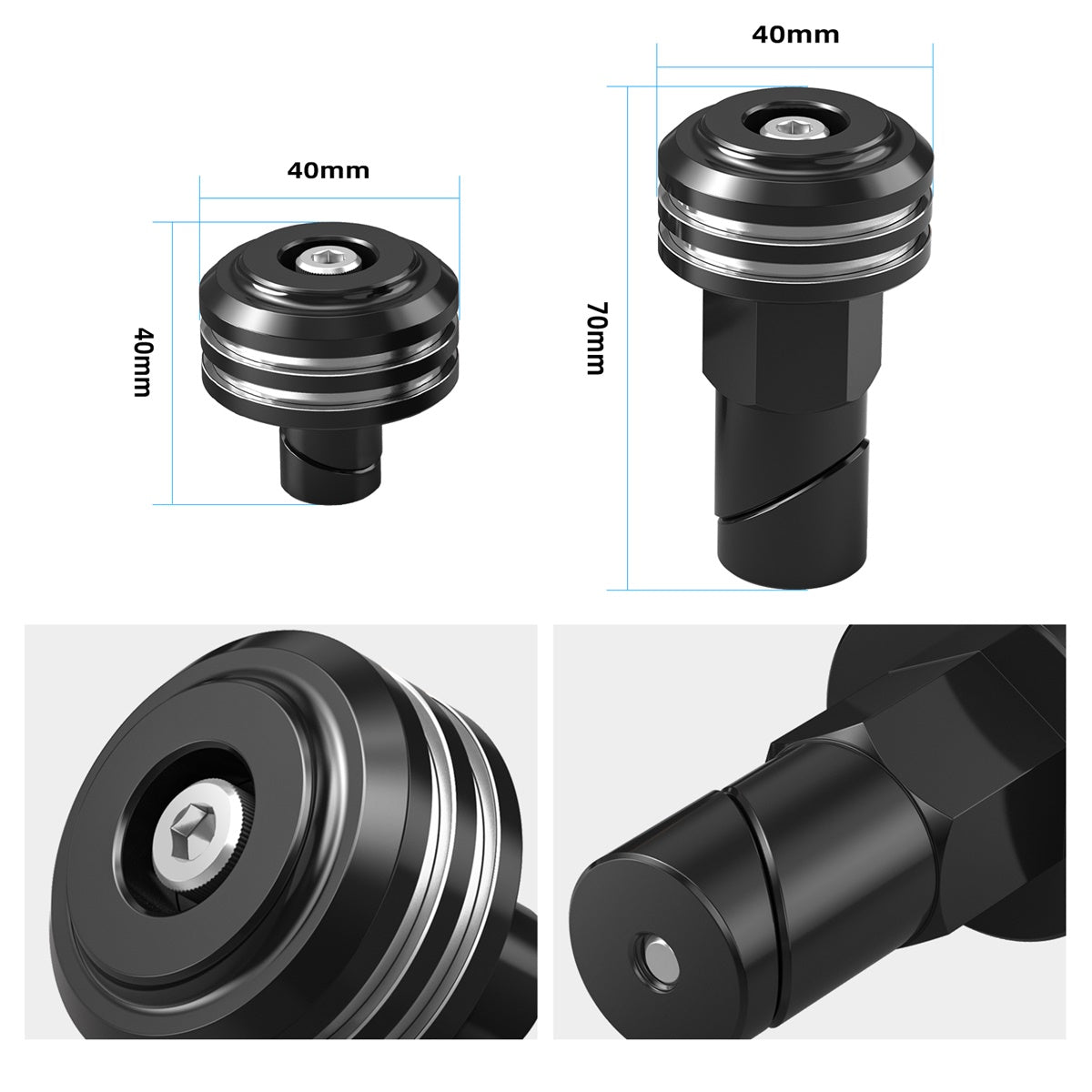 Front Axle Nut Covers Caps For Harley Sportster S Pan America 1250 Nightster