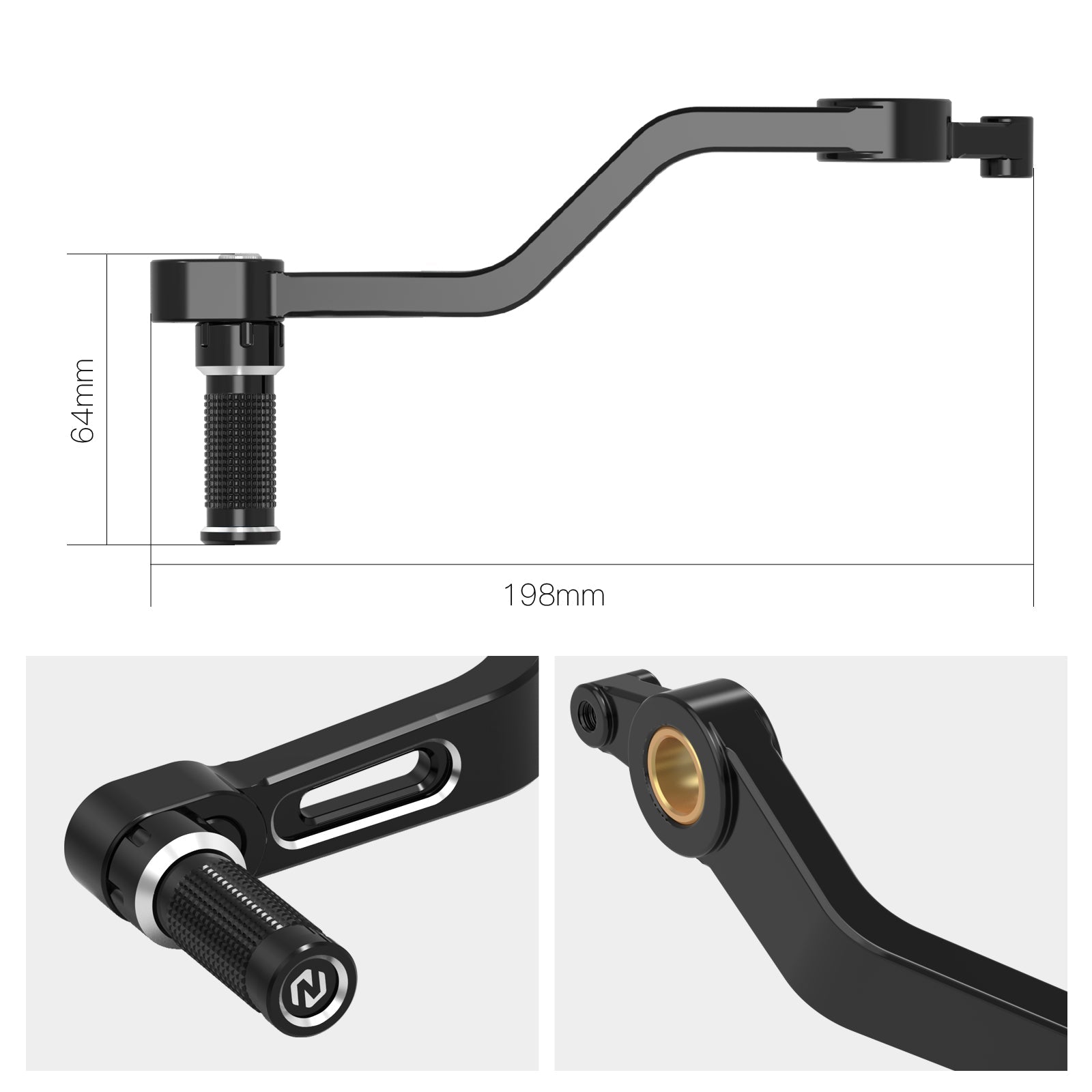 Two-position Gear Stick Shift Lever Pedal Peg Kit For Harley Sportster S 1250 2021-2024