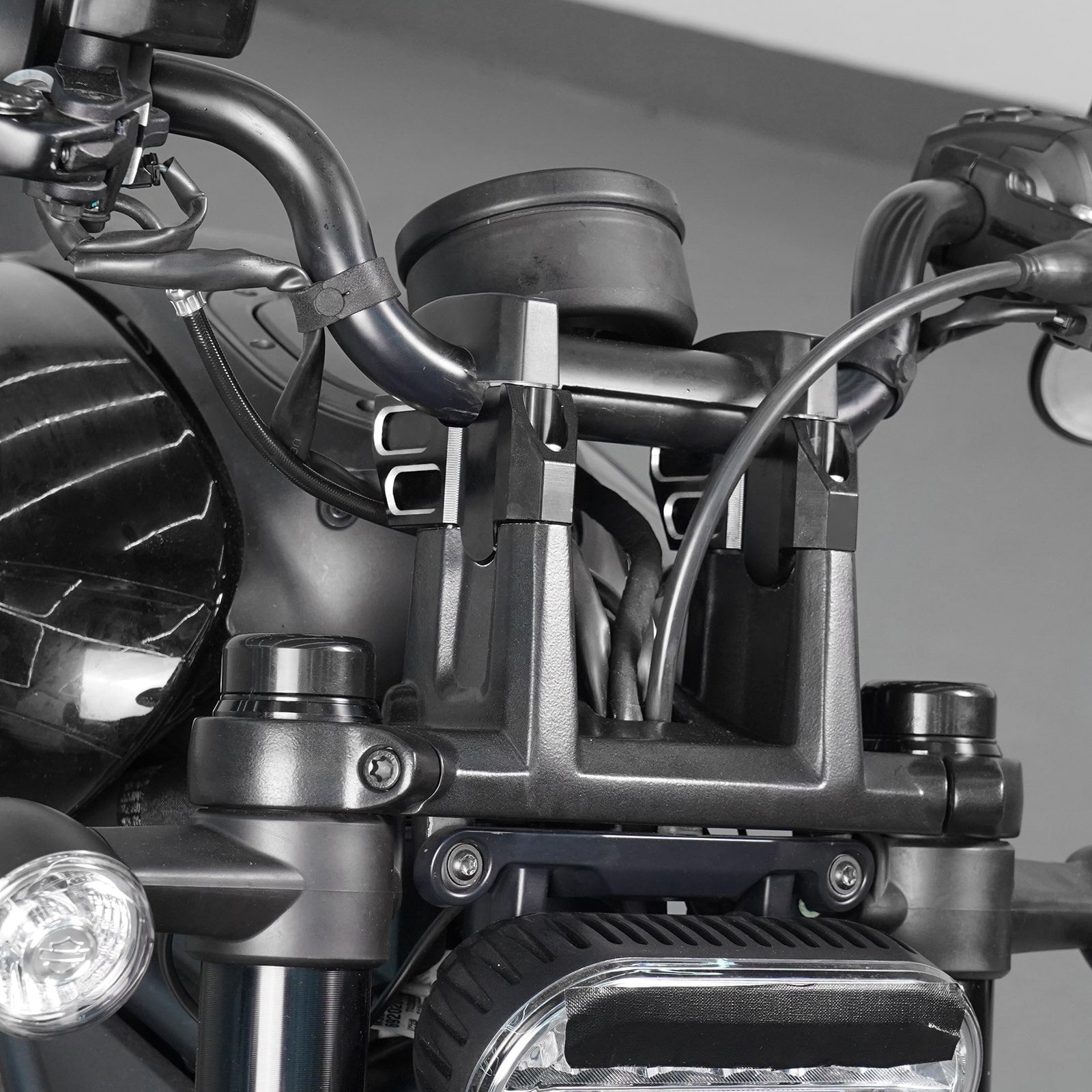 Handlebar Risers Rearward Kickback Mount Kit For Harley Sportster S 1250